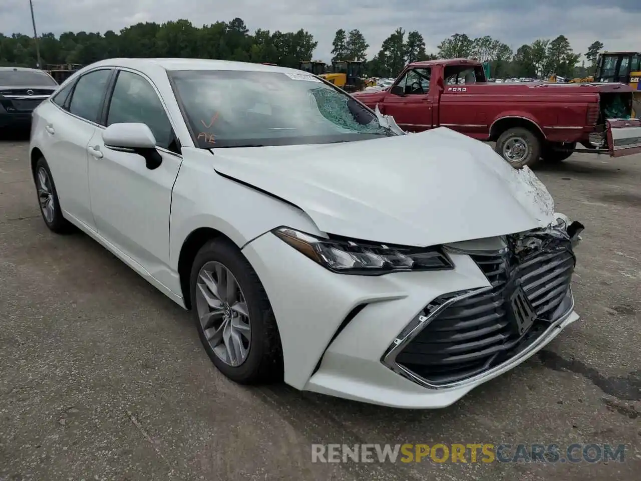 1 Photograph of a damaged car 4T1BZ1FB9KU023961 TOYOTA AVALON 2019