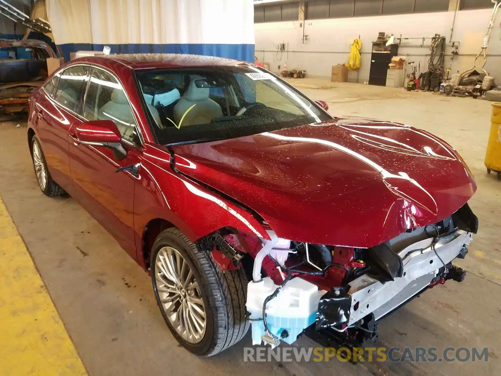 1 Photograph of a damaged car 4T1BZ1FB9KU033518 TOYOTA AVALON 2019