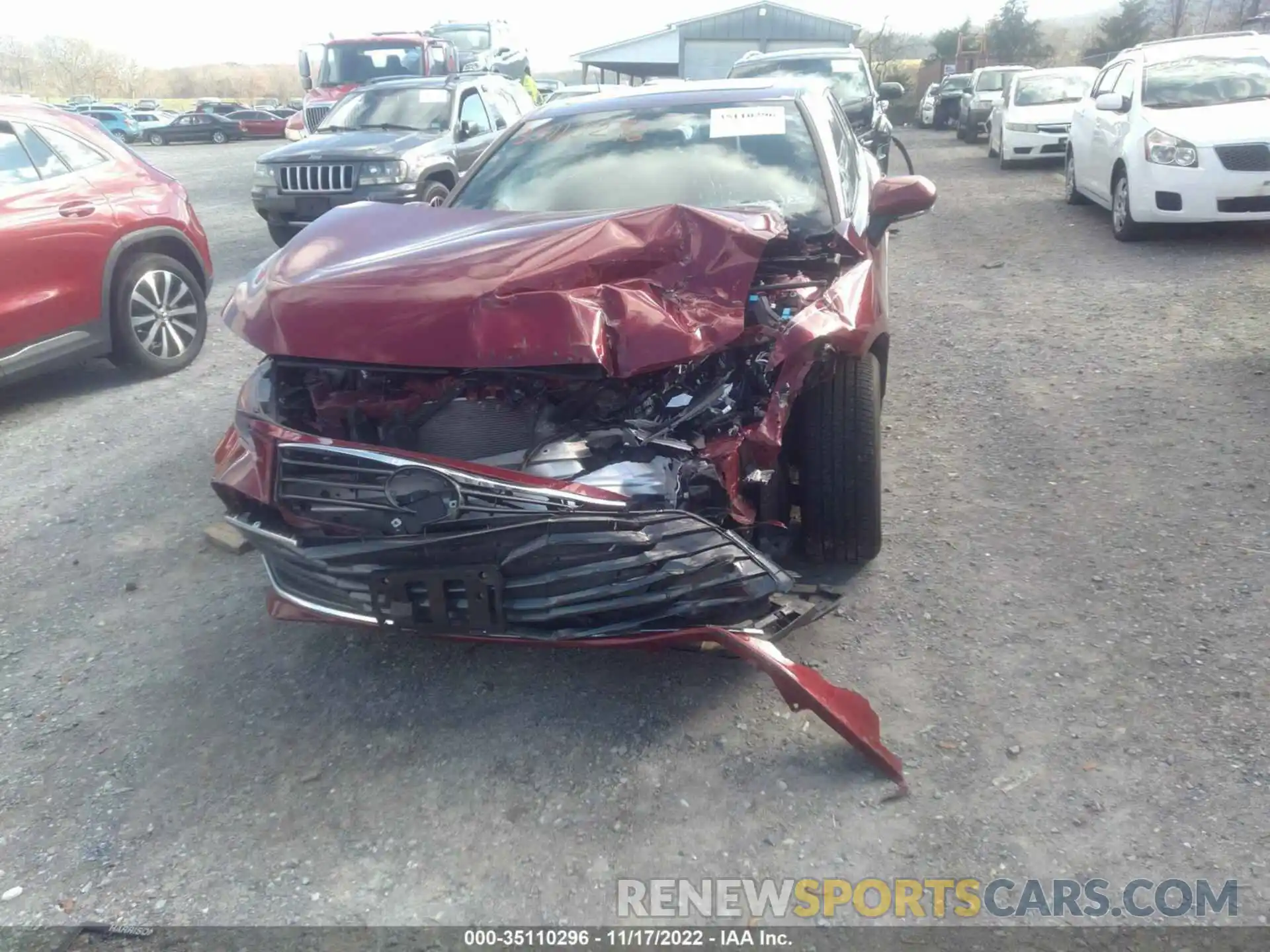 6 Photograph of a damaged car 4T1BZ1FB9KU038282 TOYOTA AVALON 2019