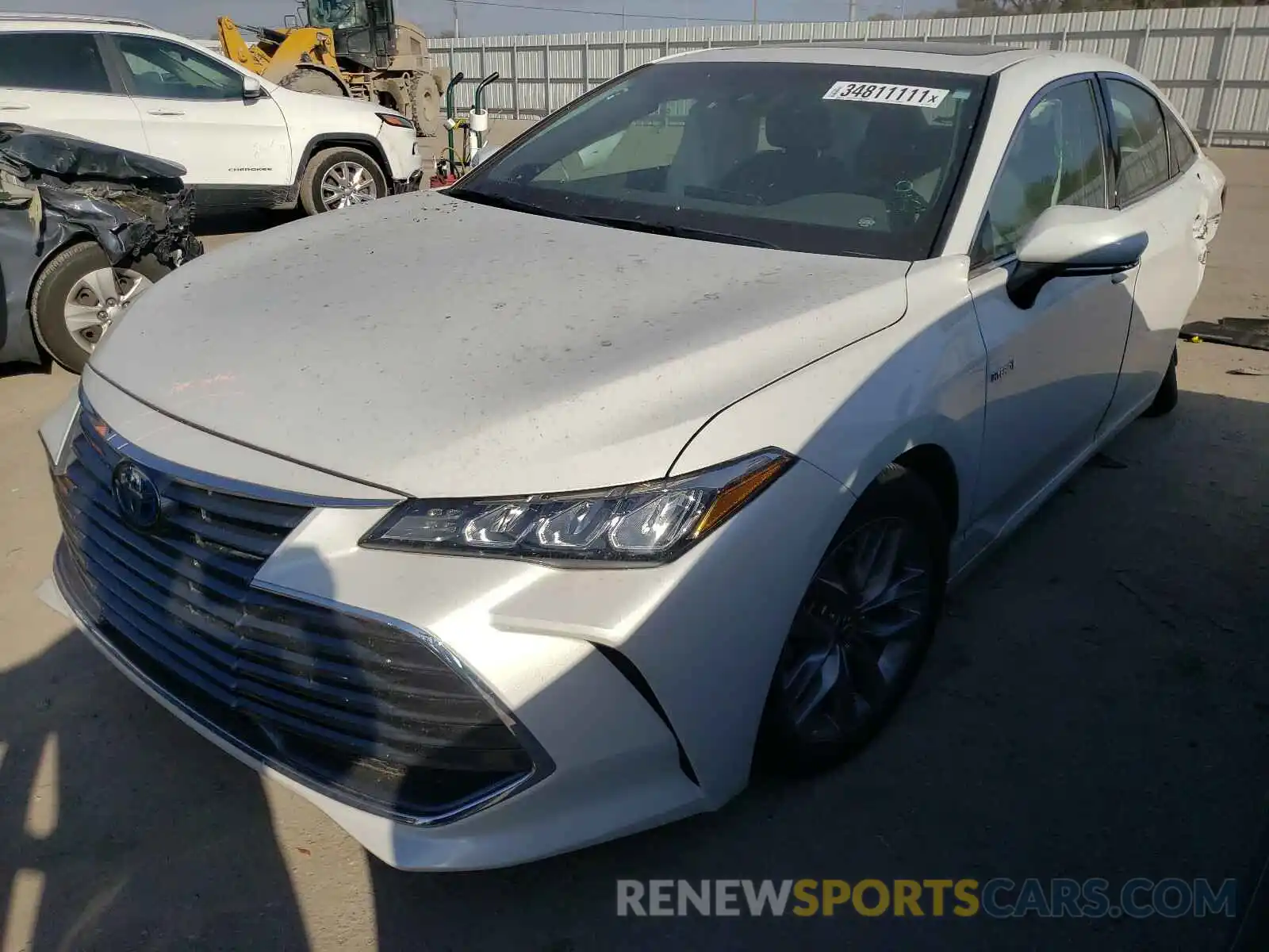 2 Photograph of a damaged car 4T1A21FB2LU013385 TOYOTA AVALON 2020