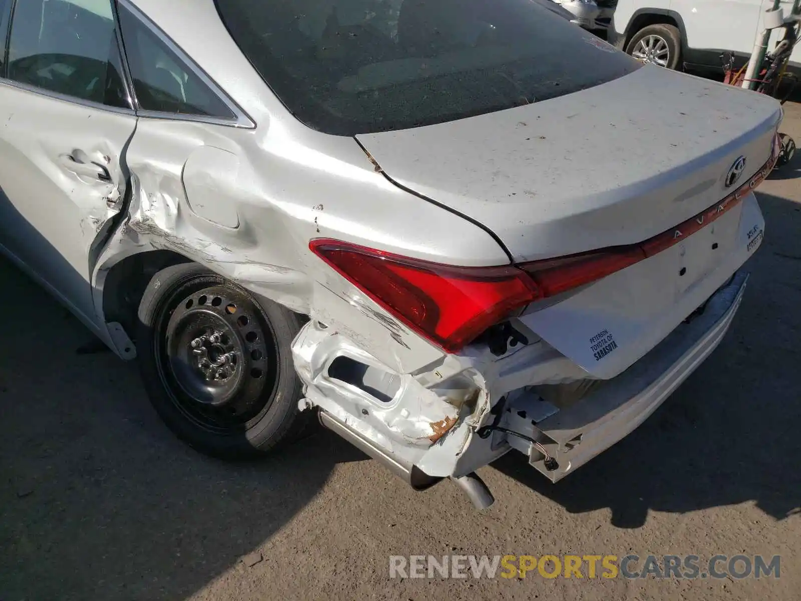 9 Photograph of a damaged car 4T1A21FB2LU013385 TOYOTA AVALON 2020