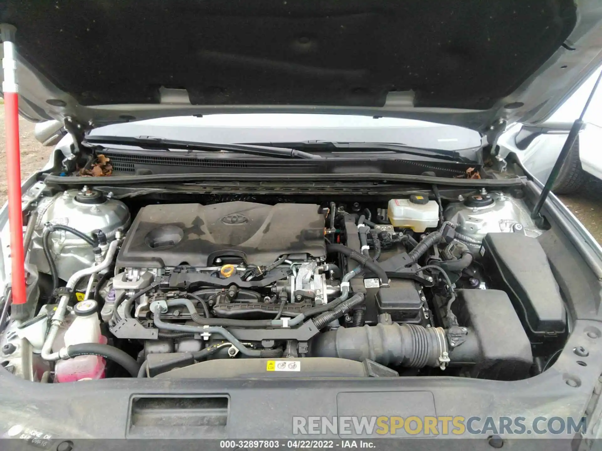 10 Photograph of a damaged car 4T1A21FB3LU015467 TOYOTA AVALON 2020