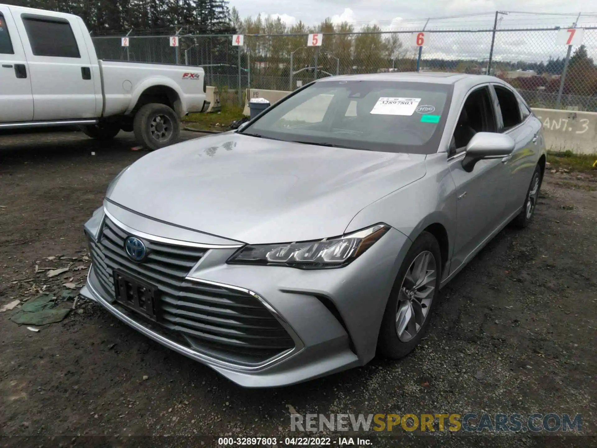 2 Photograph of a damaged car 4T1A21FB3LU015467 TOYOTA AVALON 2020