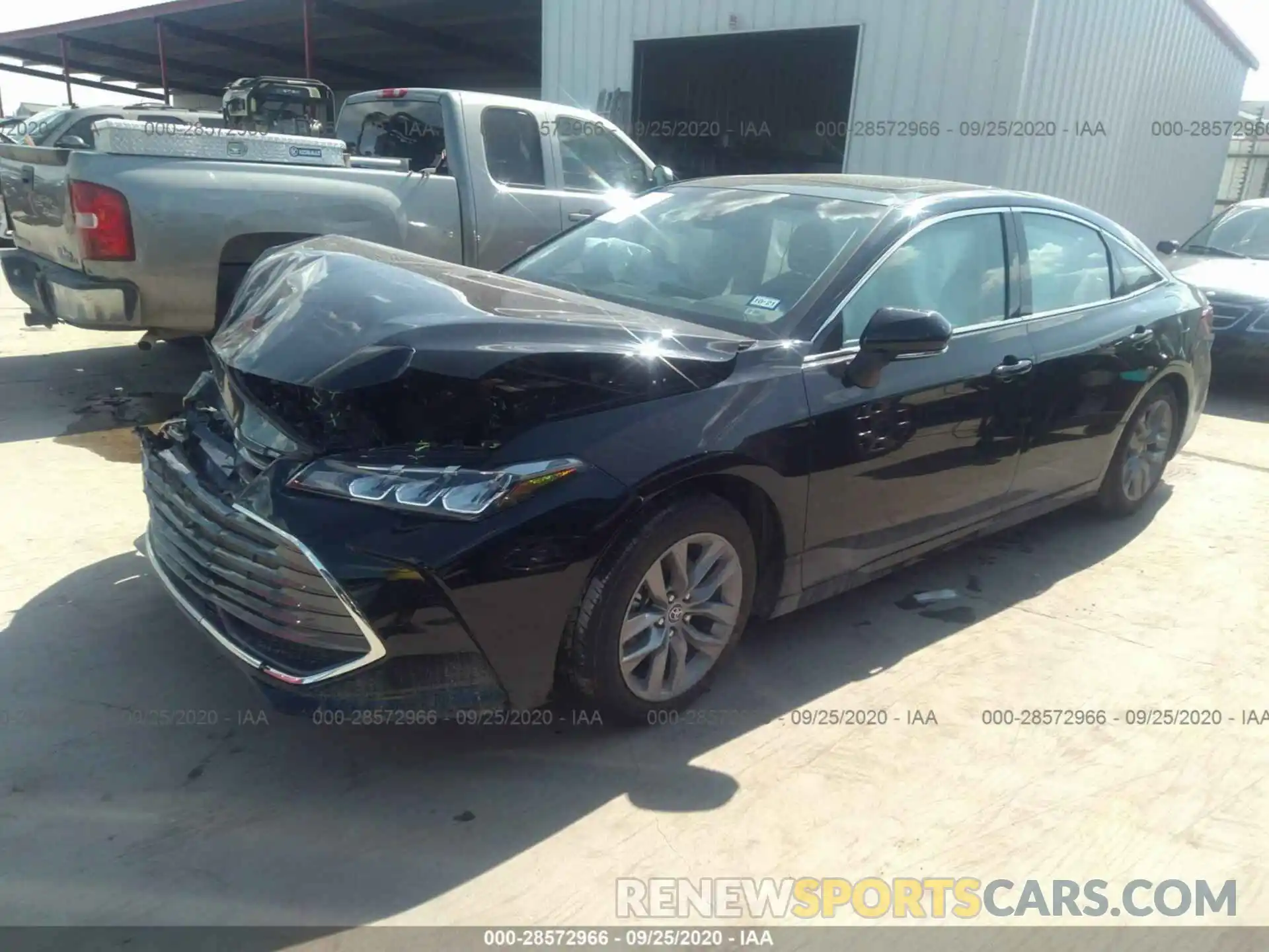 2 Photograph of a damaged car 4T1AZ1FB2LU042851 TOYOTA AVALON 2020