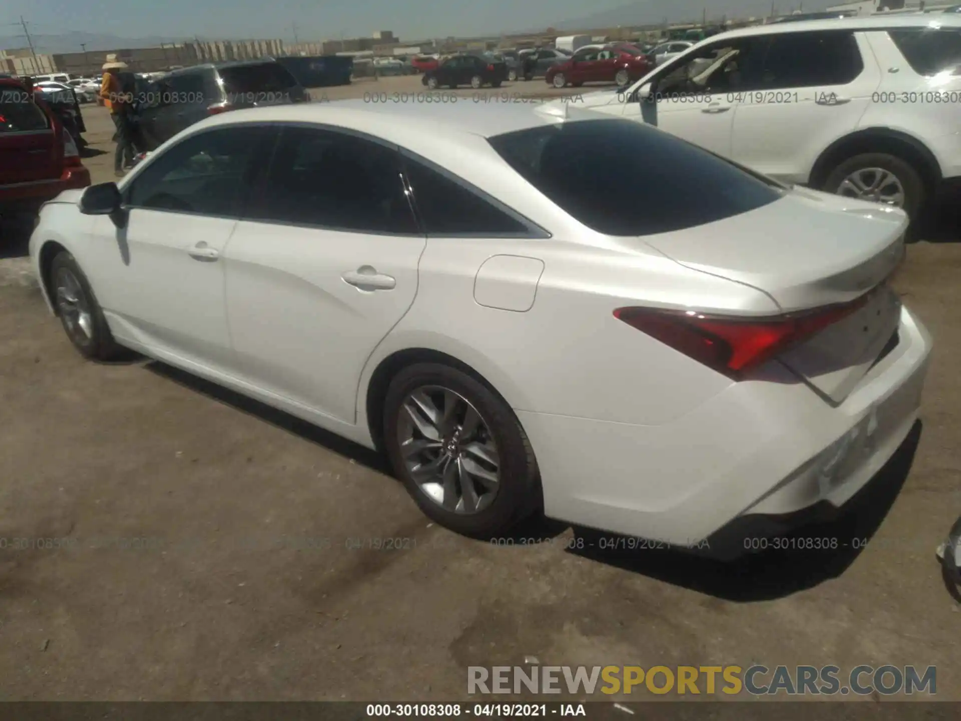 3 Photograph of a damaged car 4T1AZ1FB2LU049508 TOYOTA AVALON 2020