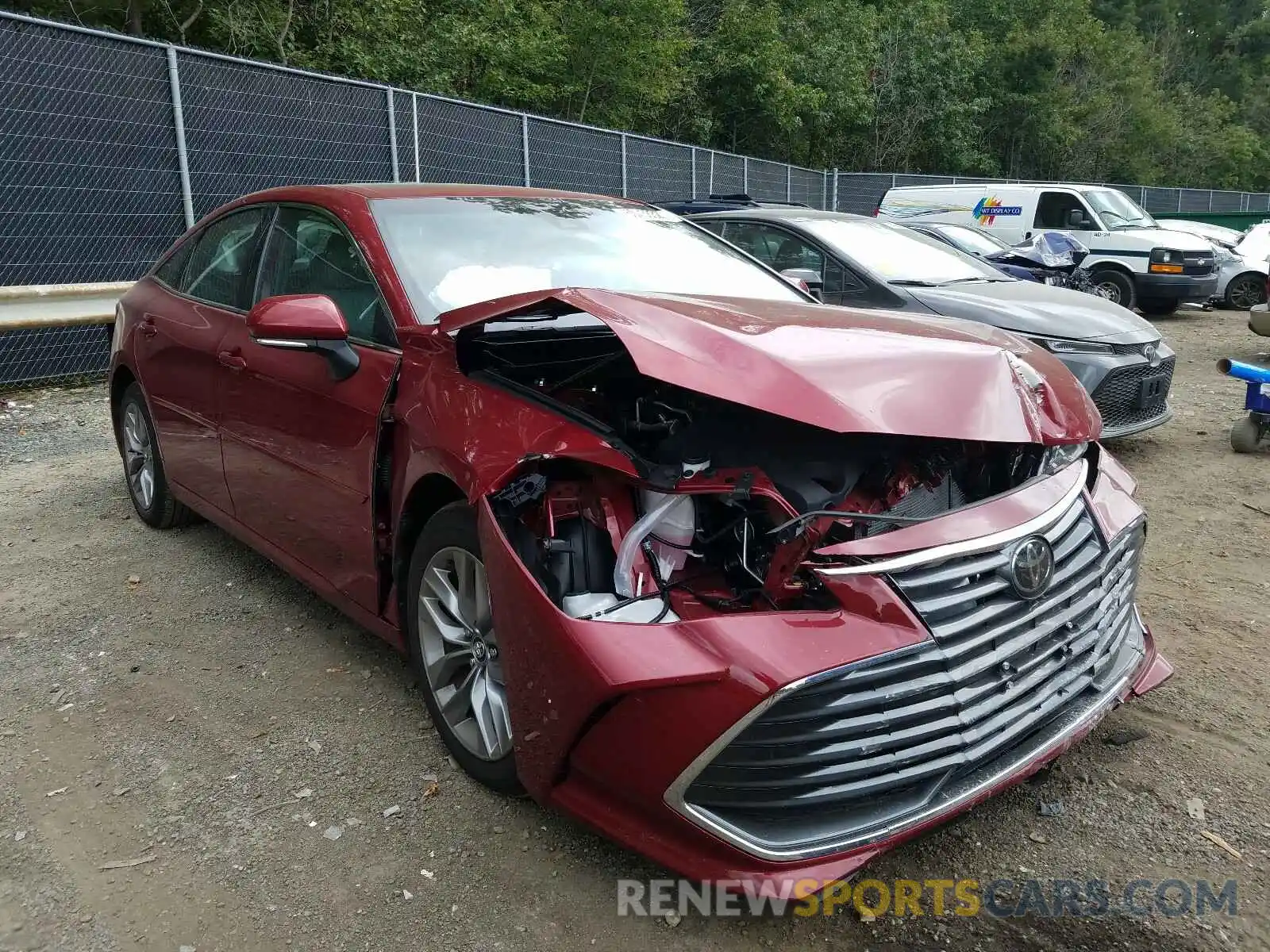 1 Photograph of a damaged car 4T1AZ1FB3LU047184 TOYOTA AVALON 2020