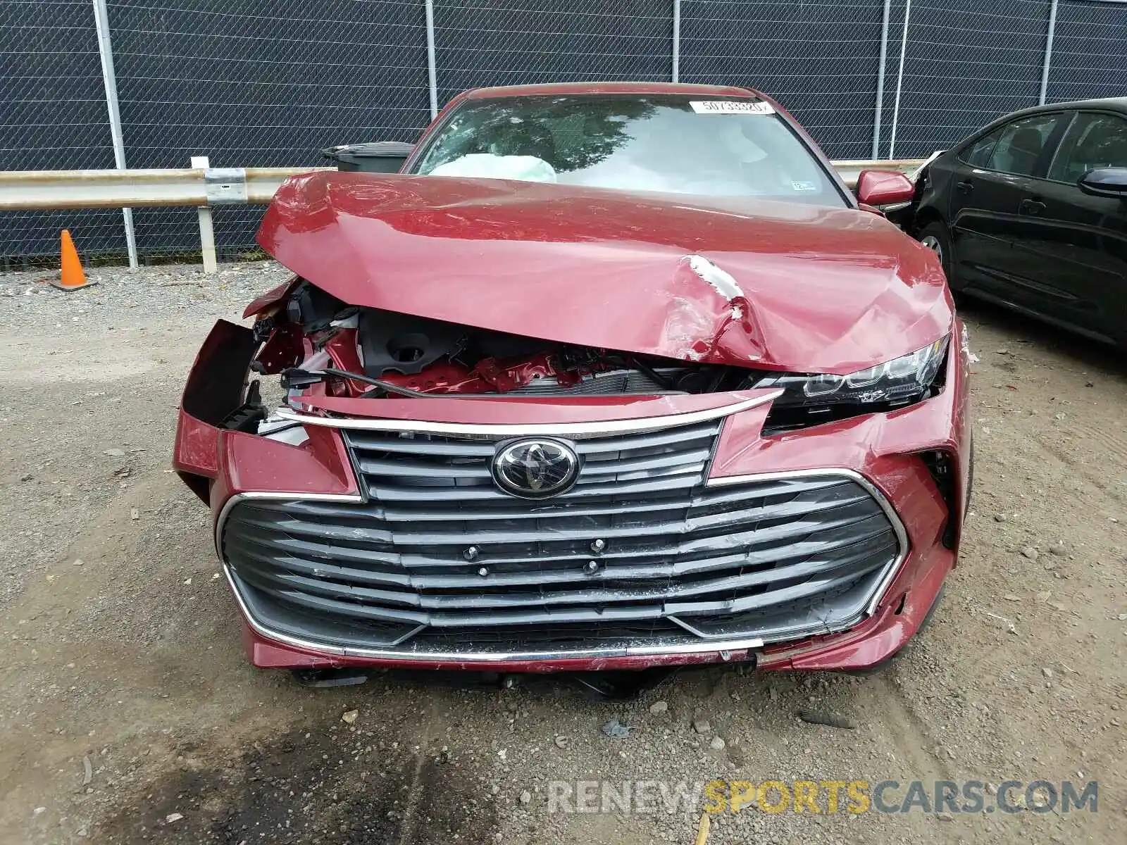 9 Photograph of a damaged car 4T1AZ1FB3LU047184 TOYOTA AVALON 2020