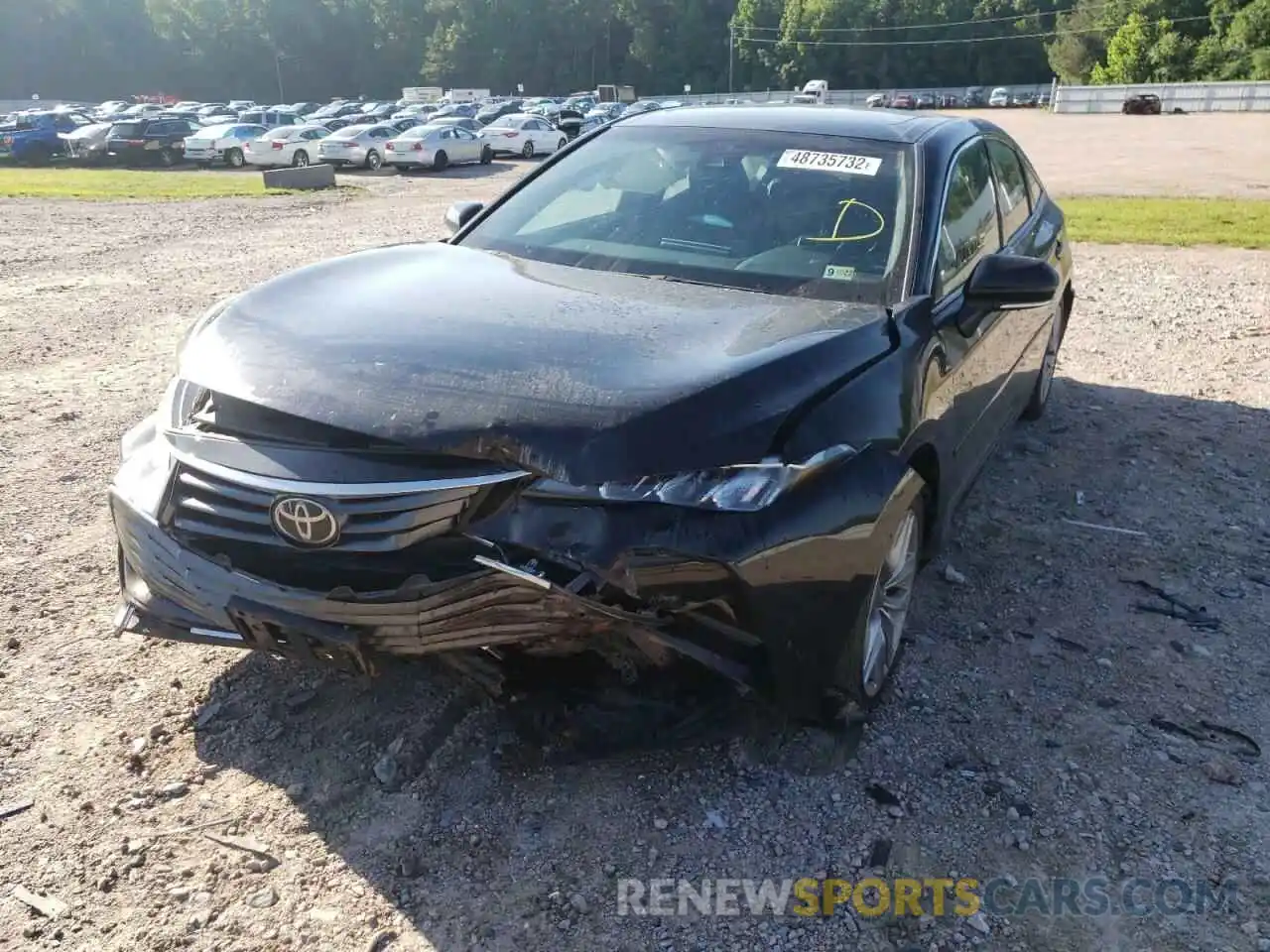 2 Photograph of a damaged car 4T1AZ1FB3LU052160 TOYOTA AVALON 2020