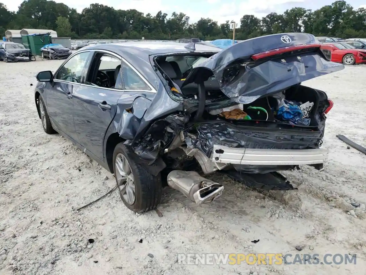 9 Photograph of a damaged car 4T1AZ1FB4LU039403 TOYOTA AVALON 2020