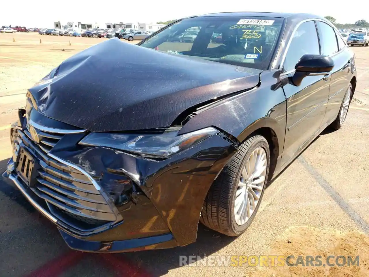 2 Photograph of a damaged car 4T1CZ1FB8LU046492 TOYOTA AVALON 2020