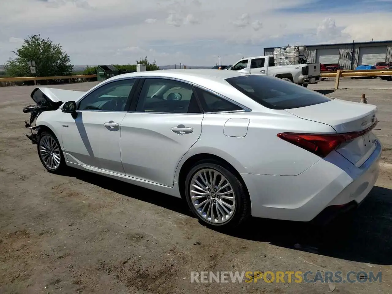 2 Photograph of a damaged car 4T1D21FB2LU015196 TOYOTA AVALON 2020
