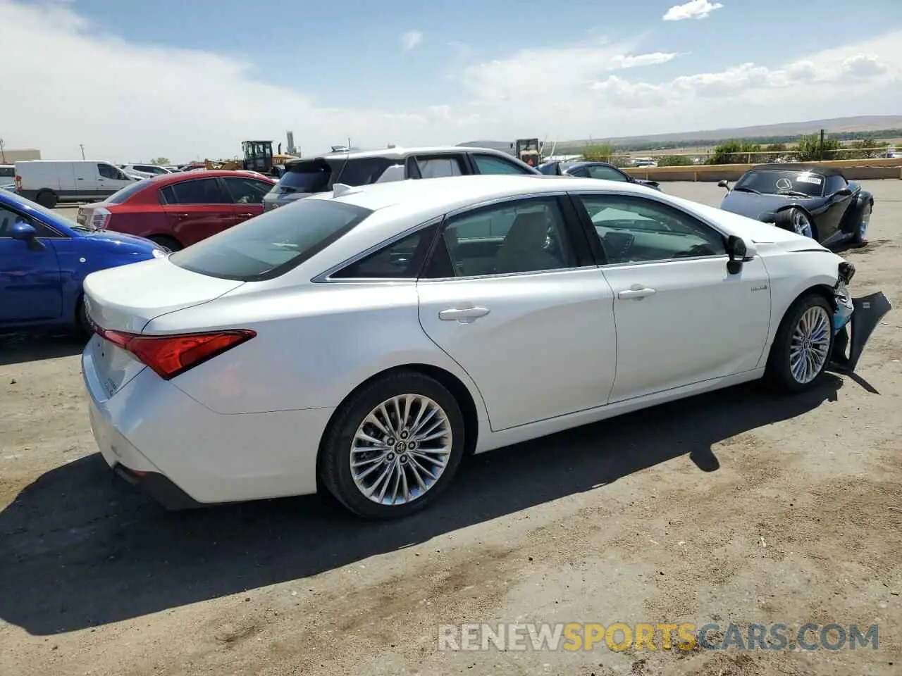 3 Photograph of a damaged car 4T1D21FB2LU015196 TOYOTA AVALON 2020