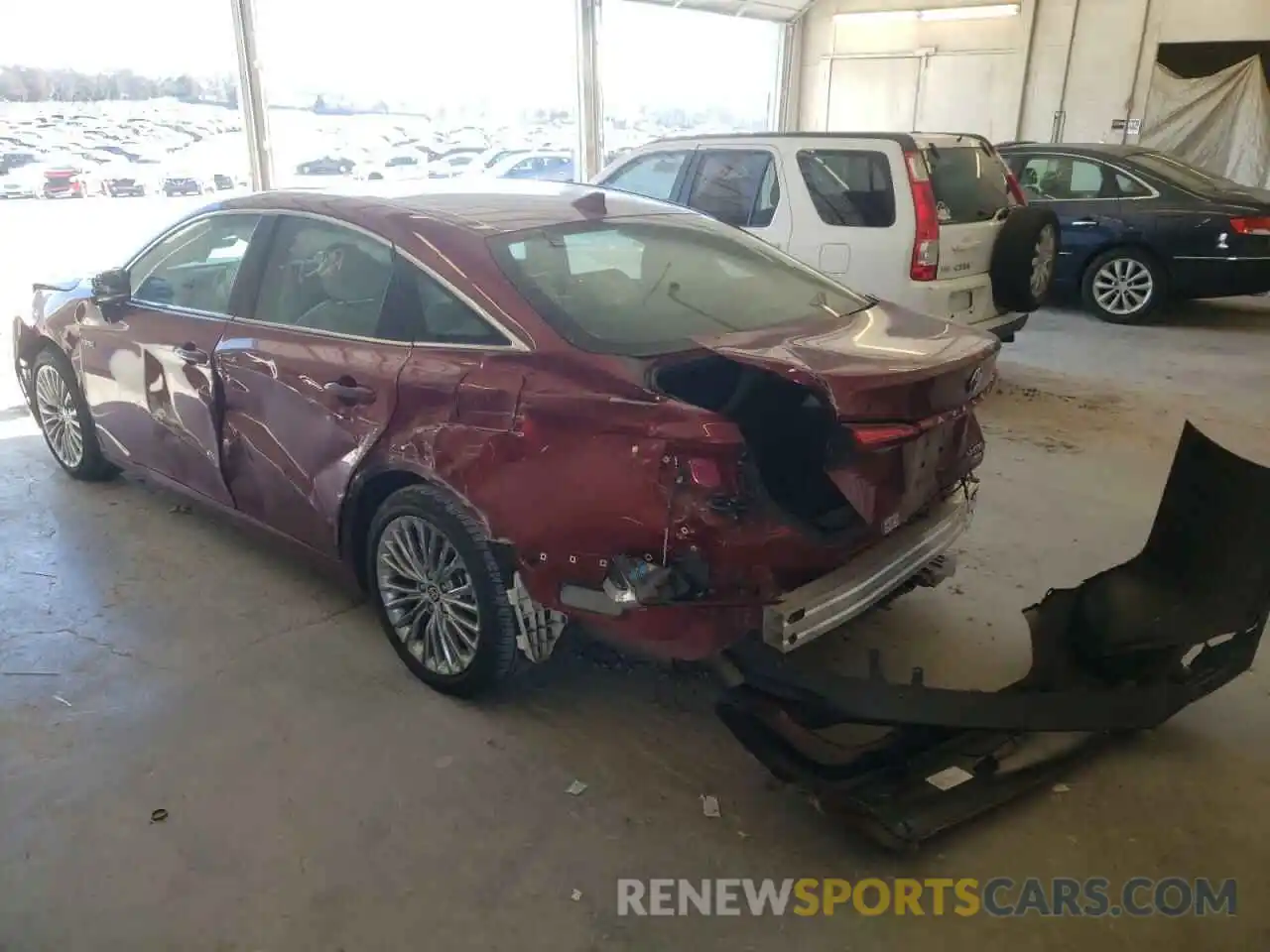 3 Photograph of a damaged car 4T1D21FB2LU018261 TOYOTA AVALON 2020