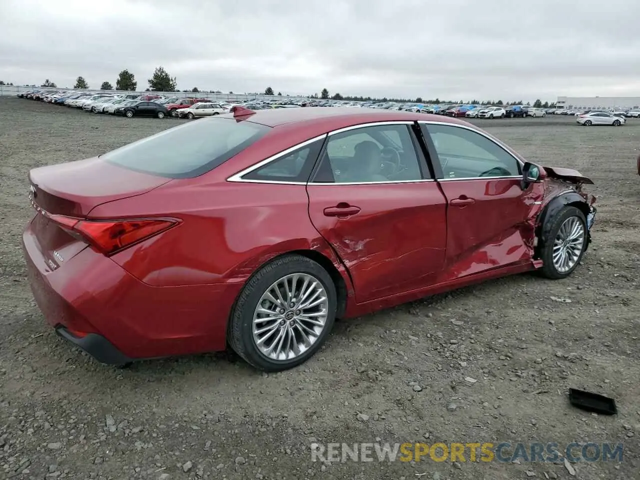3 Photograph of a damaged car 4T1D21FB3LU018401 TOYOTA AVALON 2020
