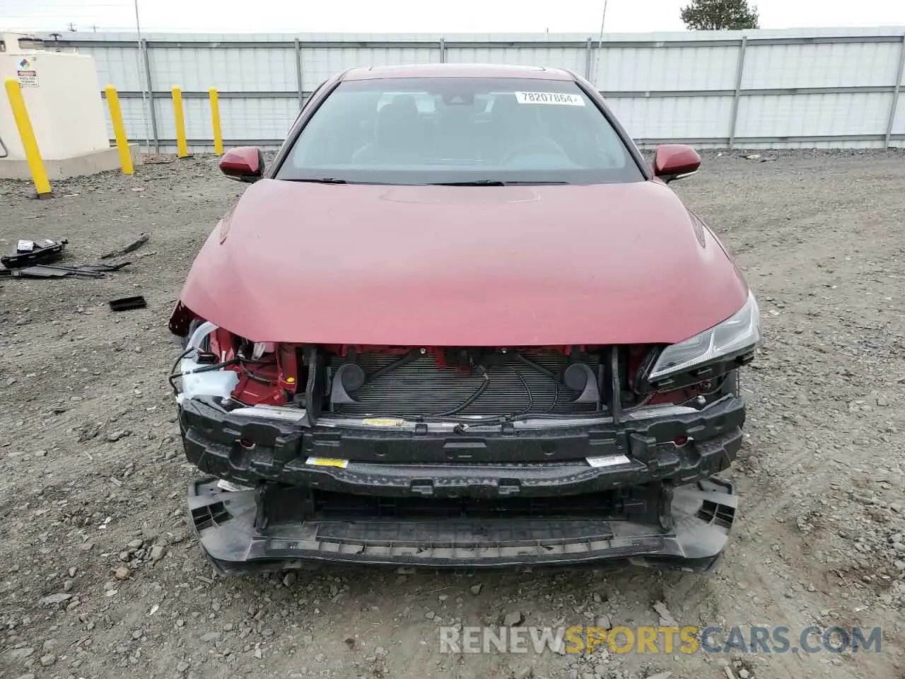 5 Photograph of a damaged car 4T1D21FB3LU018401 TOYOTA AVALON 2020