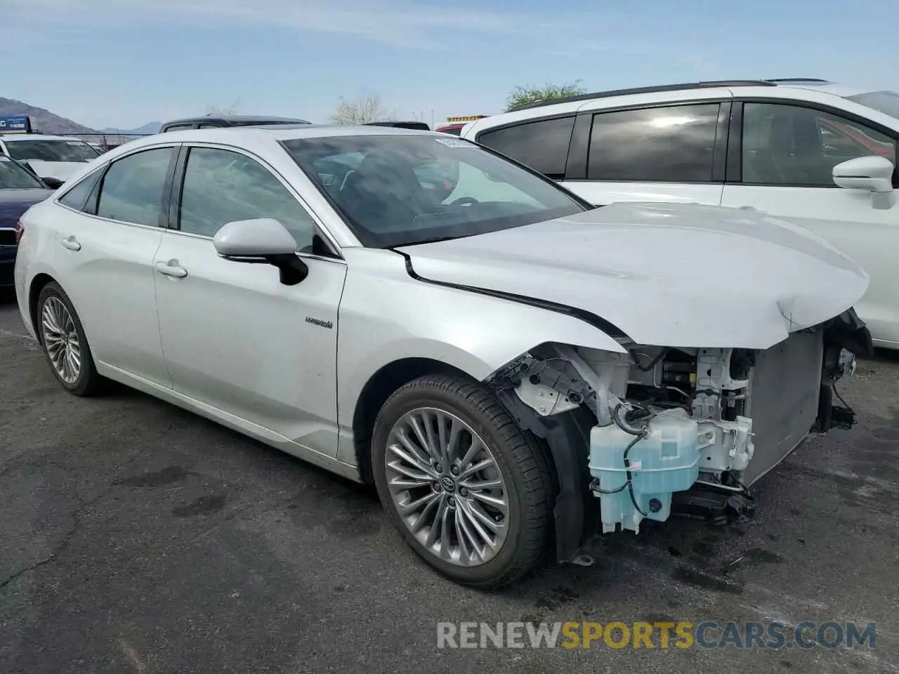 4 Photograph of a damaged car 4T1D21FB4LU014566 TOYOTA AVALON 2020