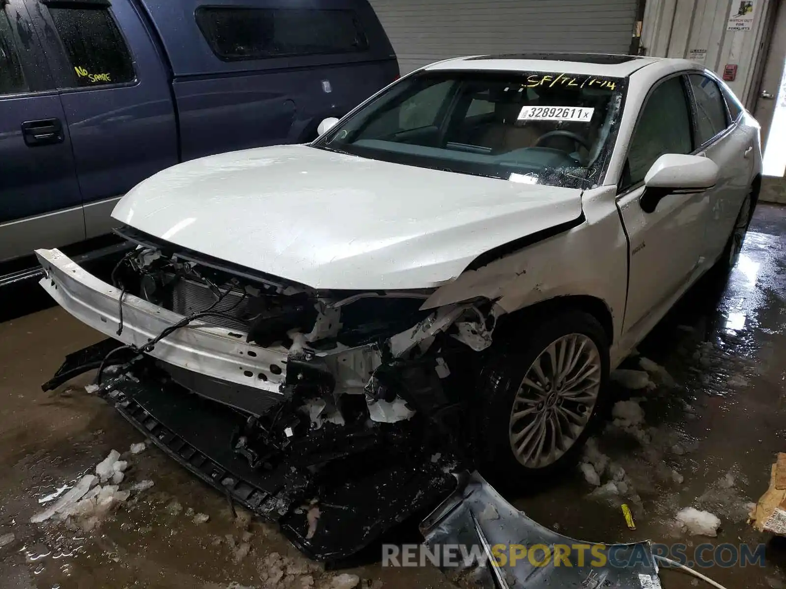 2 Photograph of a damaged car 4T1D21FB8LU017874 TOYOTA AVALON 2020