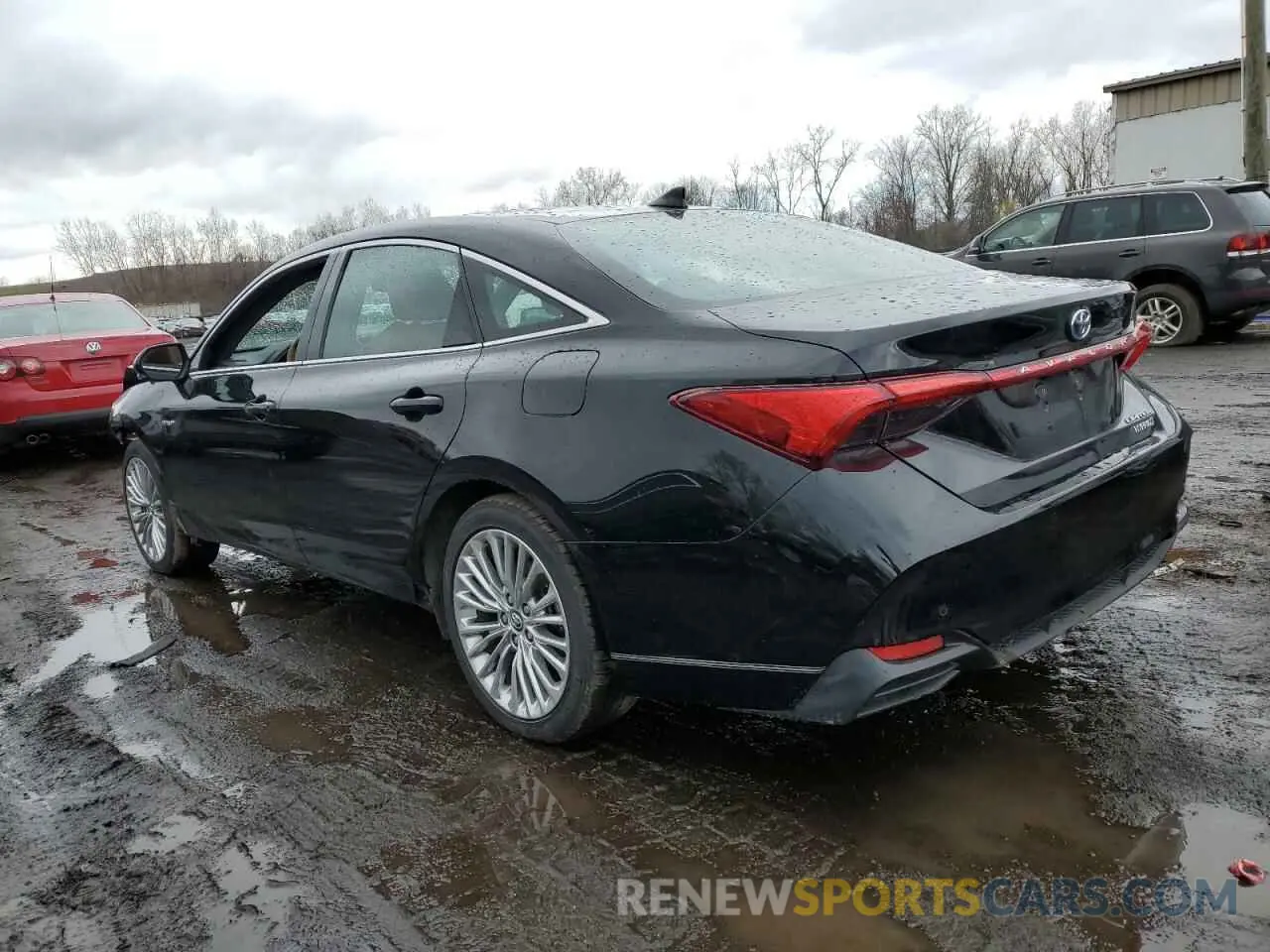 2 Photograph of a damaged car 4T1D21FB9LU014255 TOYOTA AVALON 2020