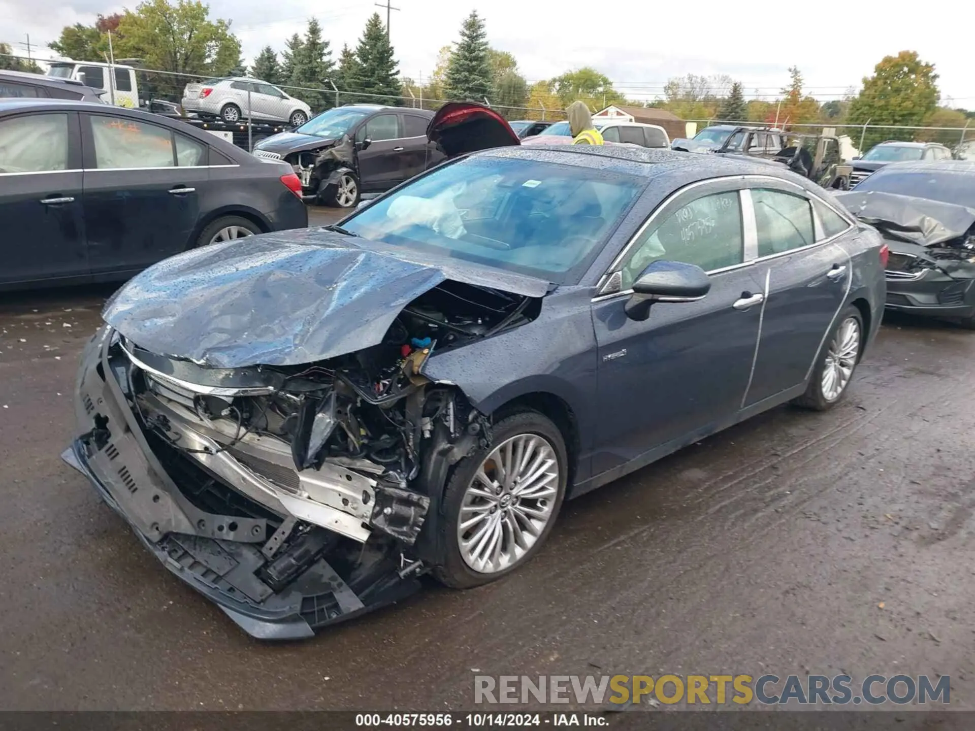 2 Photograph of a damaged car 4T1D21FB9LU015289 TOYOTA AVALON 2020