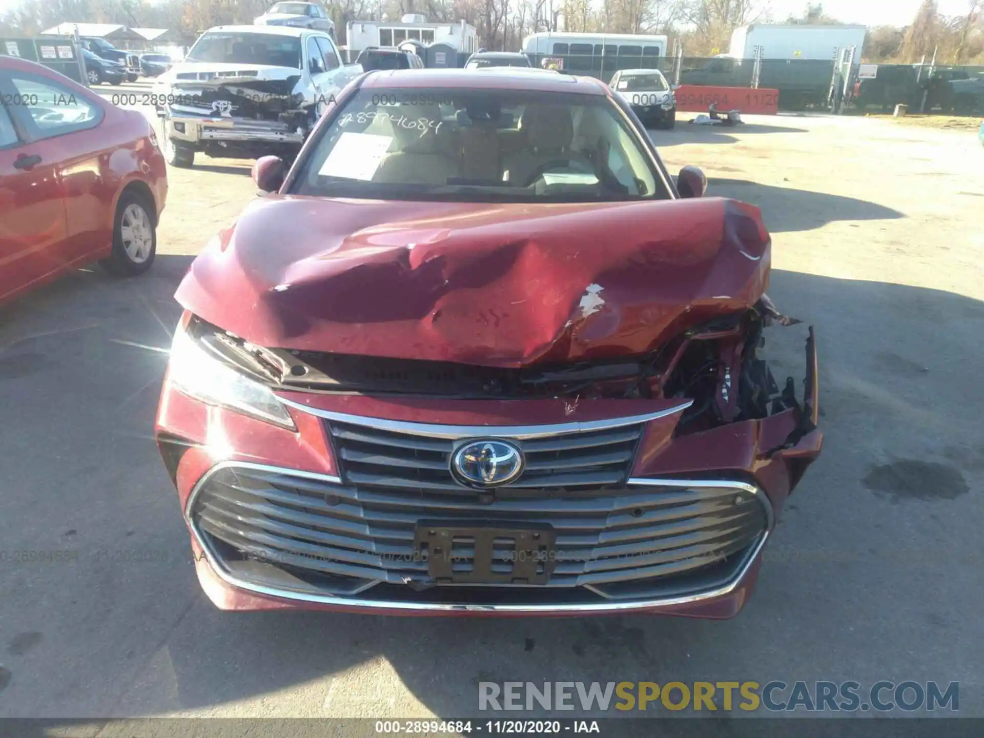 6 Photograph of a damaged car 4T1D21FB9LU017429 TOYOTA AVALON 2020