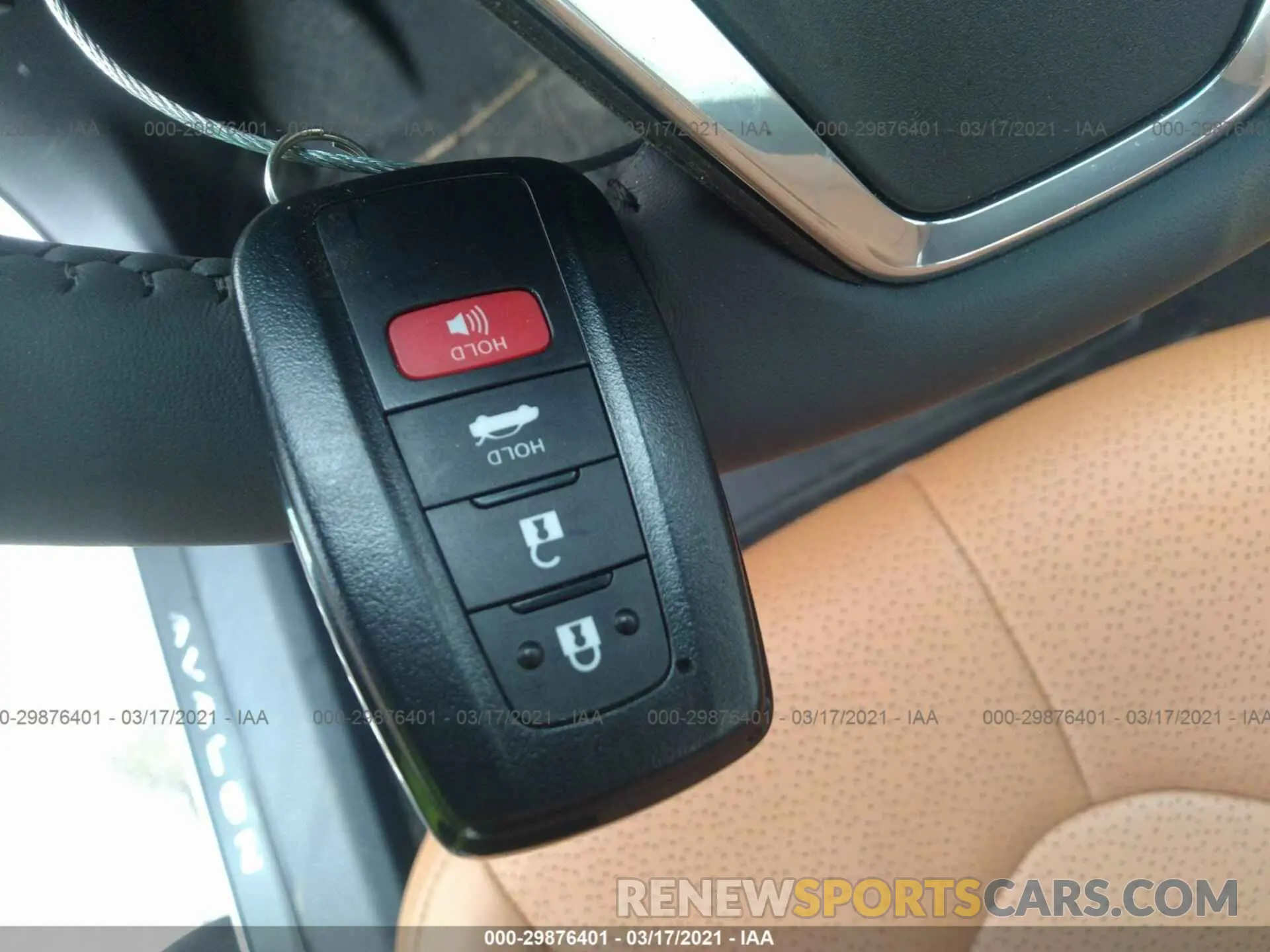 11 Photograph of a damaged car 4T1D21FBXLU018041 TOYOTA AVALON 2020
