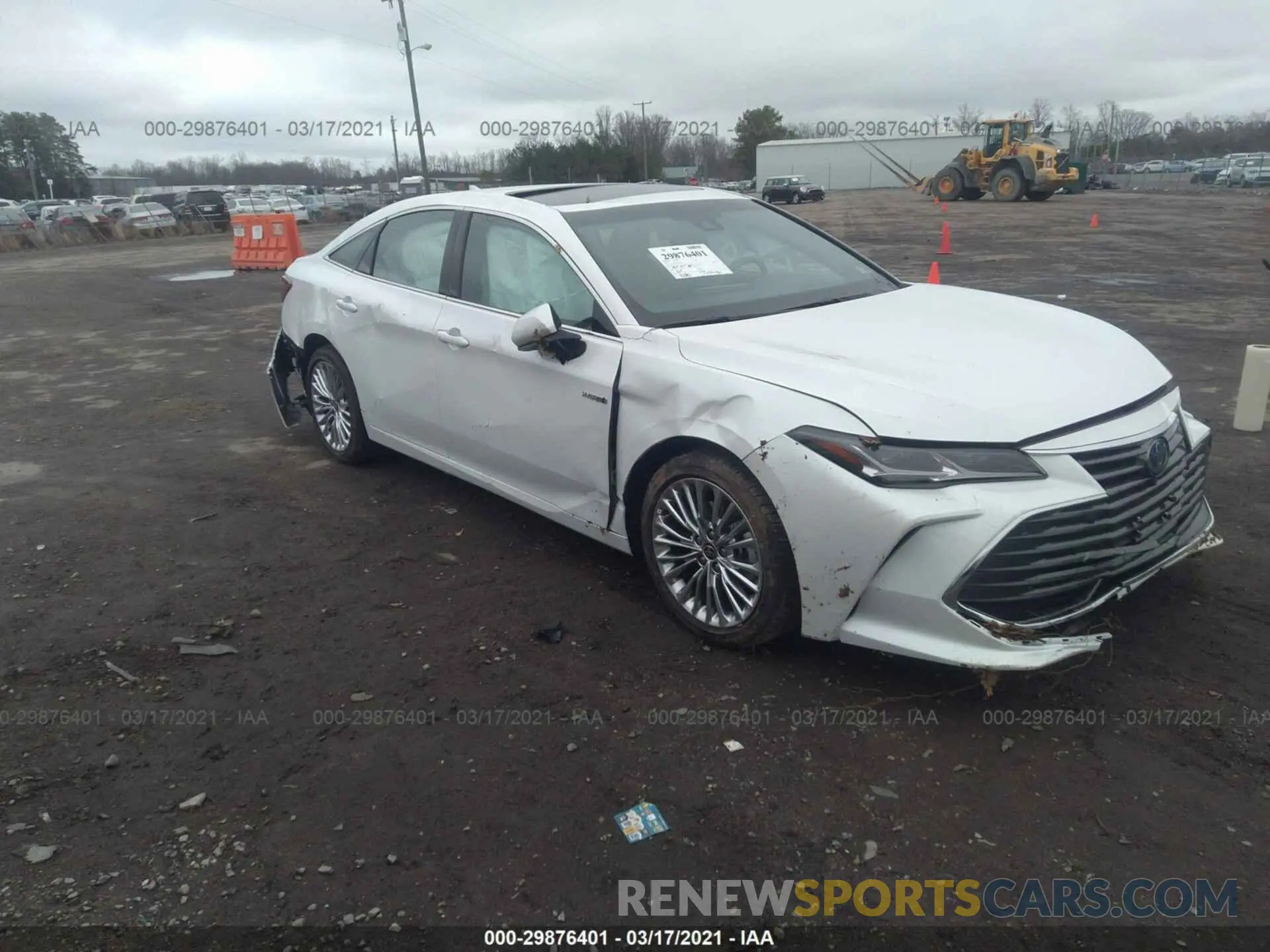 6 Photograph of a damaged car 4T1D21FBXLU018041 TOYOTA AVALON 2020