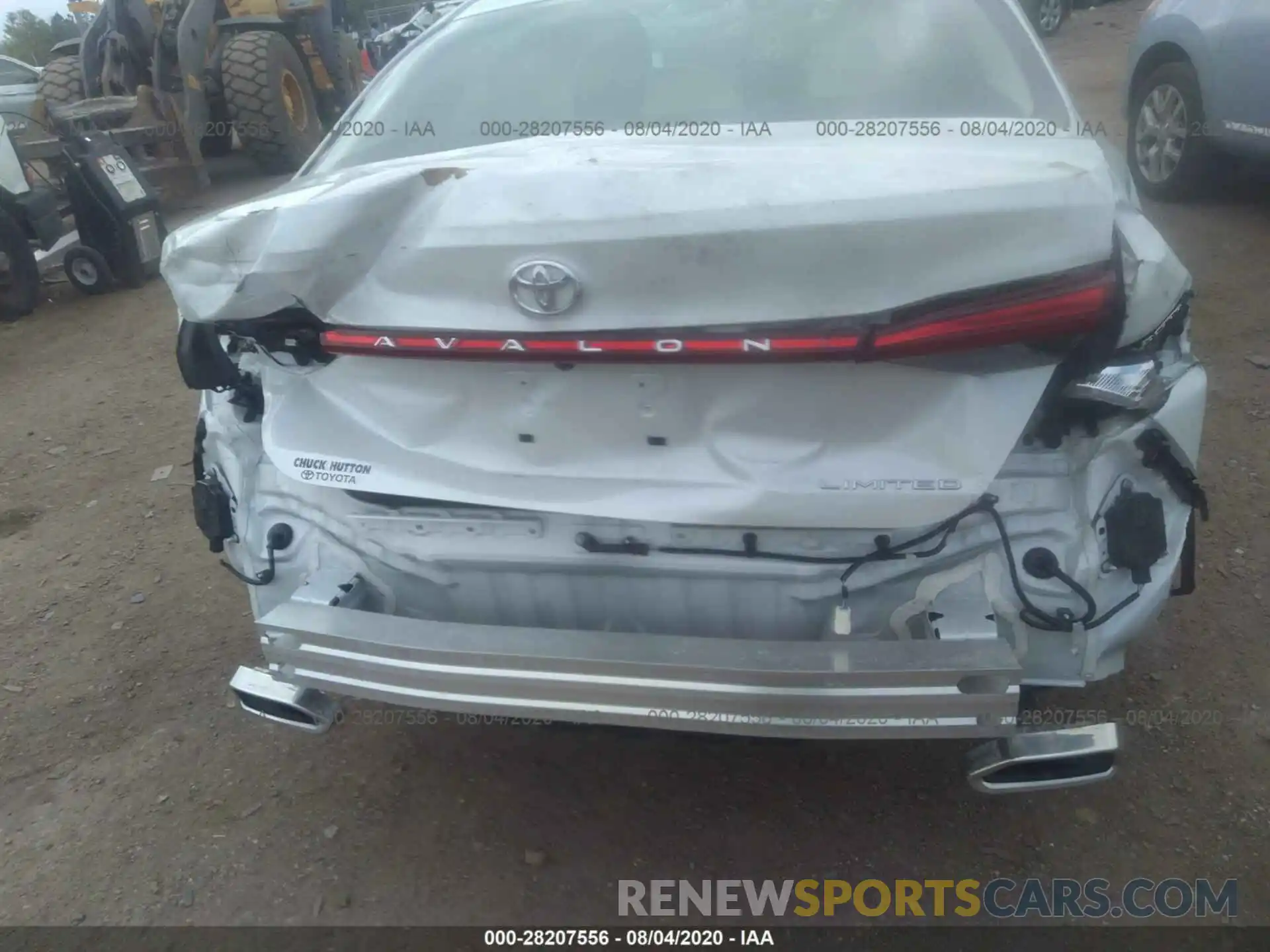 6 Photograph of a damaged car 4T1DZ1FB1LU050873 TOYOTA AVALON 2020