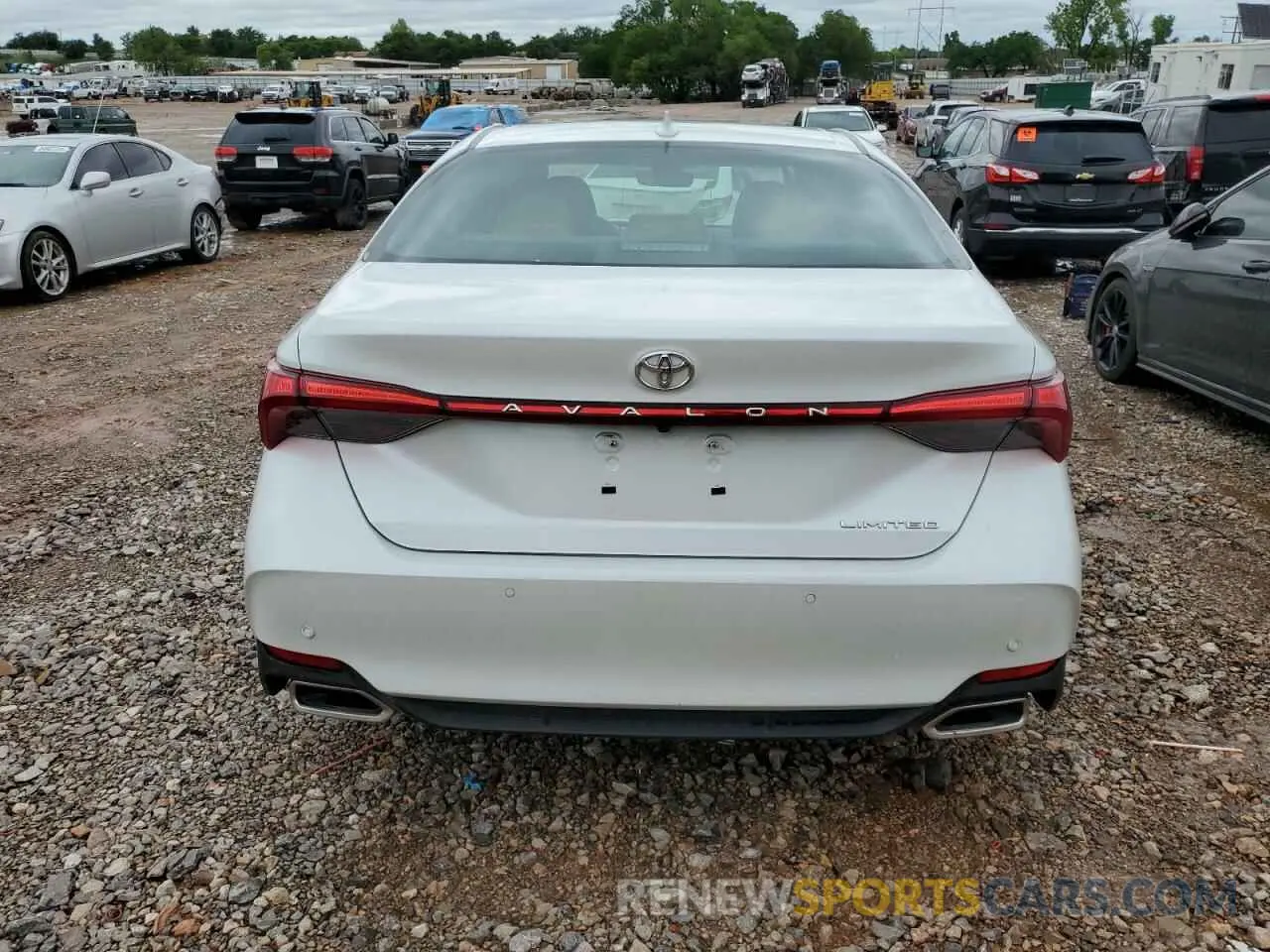 6 Photograph of a damaged car 4T1DZ1FB4LU045280 TOYOTA AVALON 2020