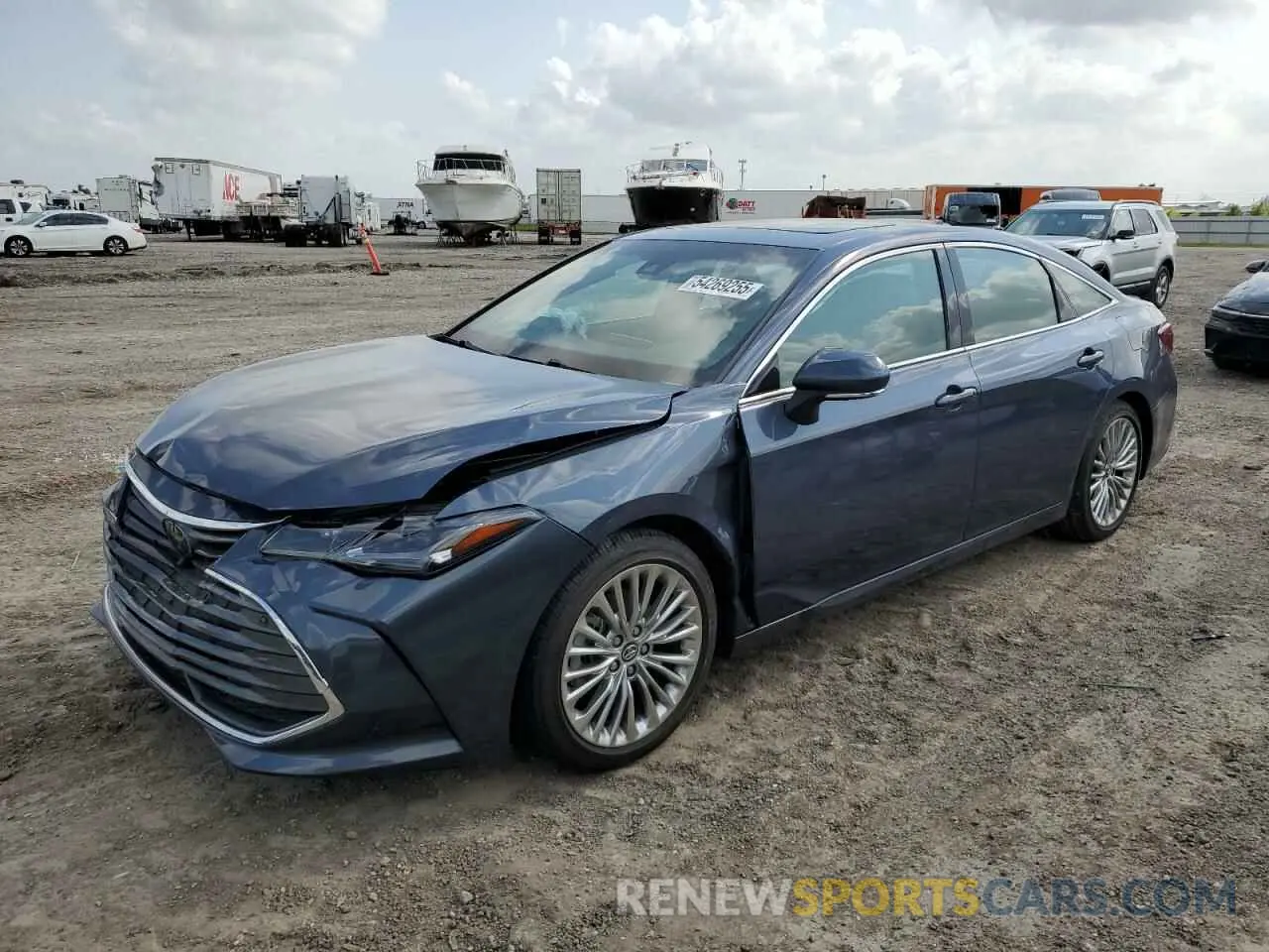 1 Photograph of a damaged car 4T1DZ1FB6LU045717 TOYOTA AVALON 2020