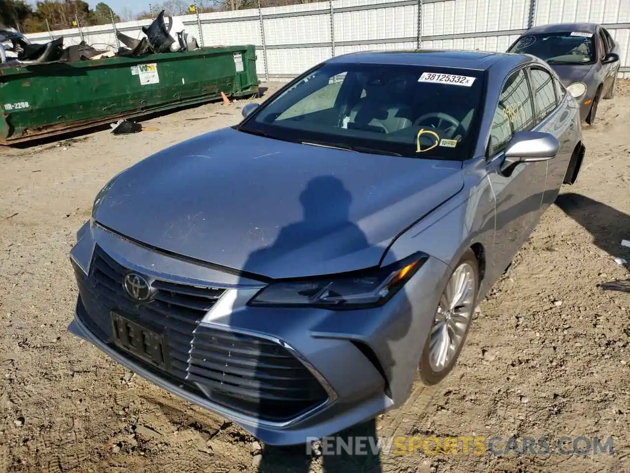 2 Photograph of a damaged car 4T1DZ1FB8LU047095 TOYOTA AVALON 2020