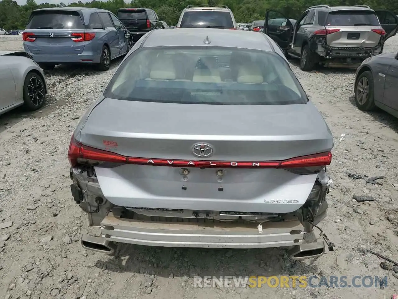 6 Photograph of a damaged car 4T1DZ1FBXLU043226 TOYOTA AVALON 2020