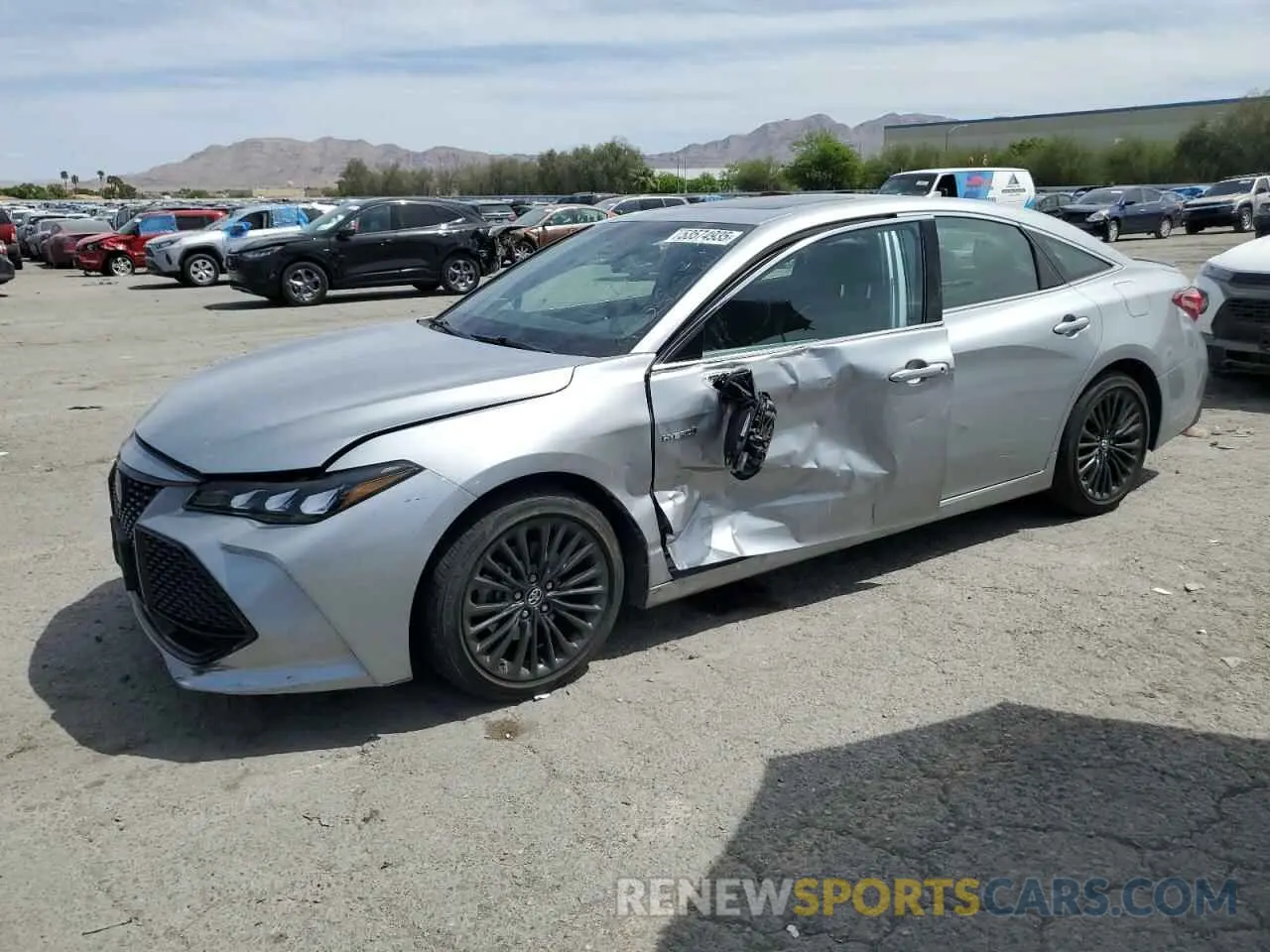 1 Photograph of a damaged car 4T1E21FB3LU014885 TOYOTA AVALON 2020