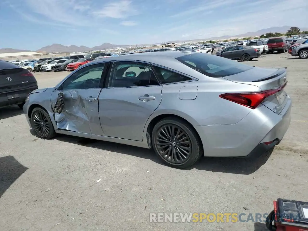 2 Photograph of a damaged car 4T1E21FB3LU014885 TOYOTA AVALON 2020