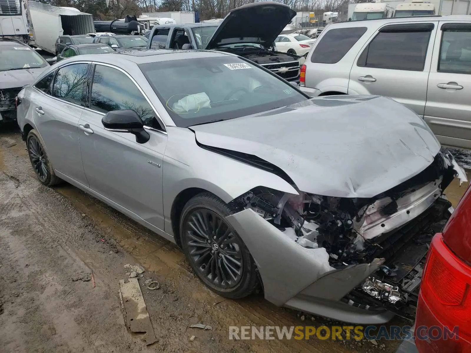 1 Photograph of a damaged car 4T1E21FB7LU012475 TOYOTA AVALON 2020