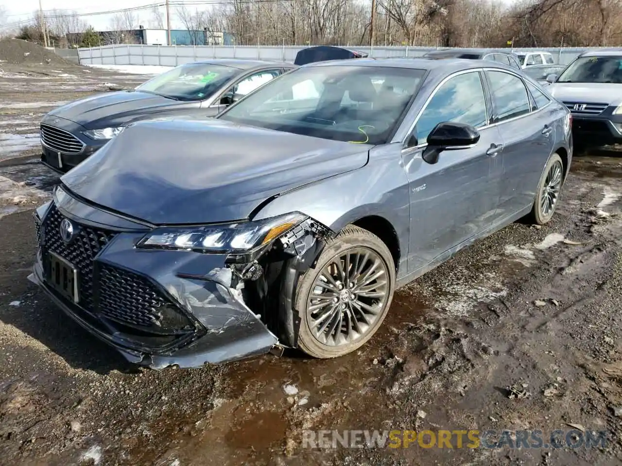 2 Photograph of a damaged car 4T1E21FB8LU017944 TOYOTA AVALON 2020