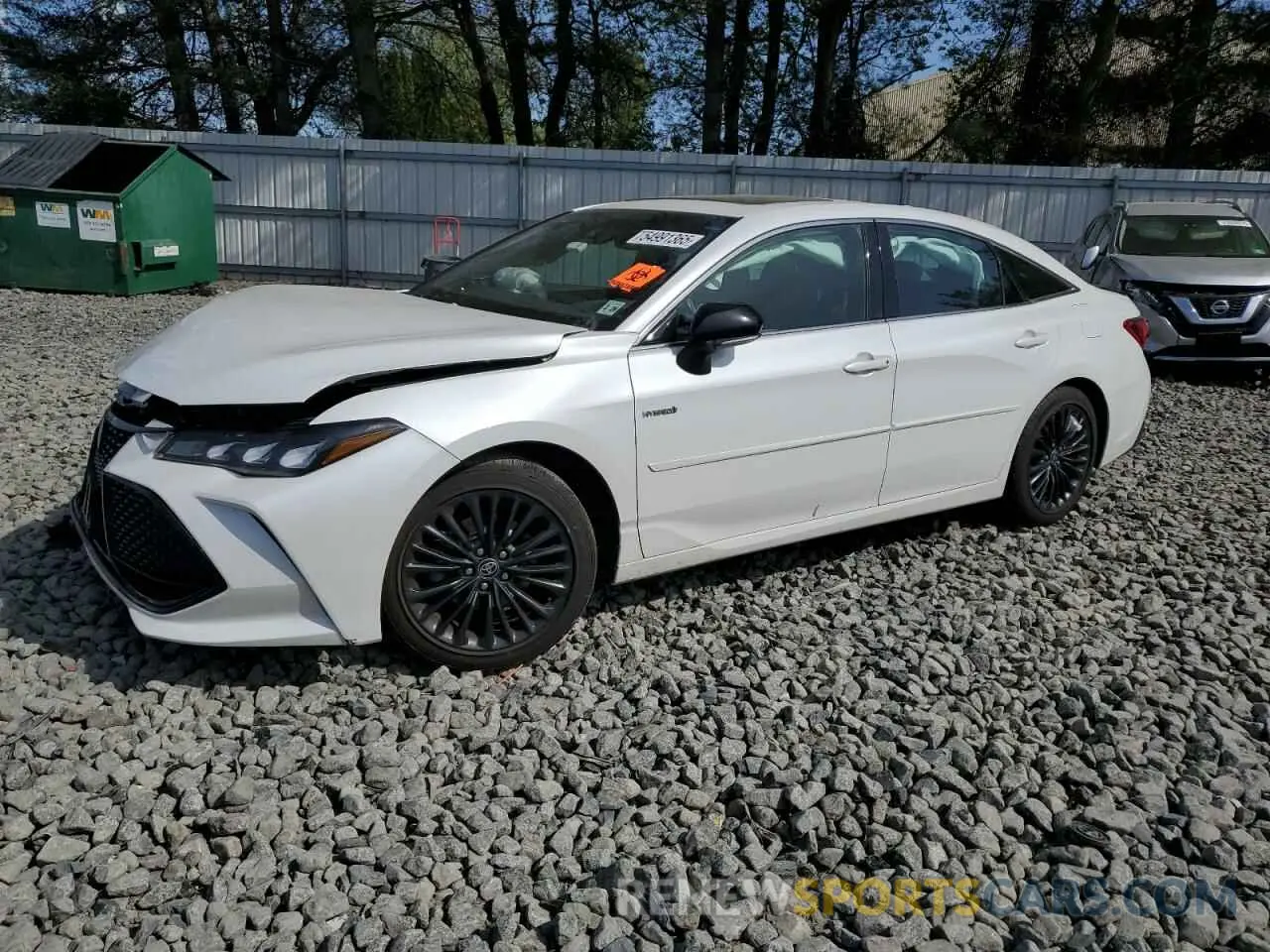 1 Photograph of a damaged car 4T1E21FB9LU017189 TOYOTA AVALON 2020