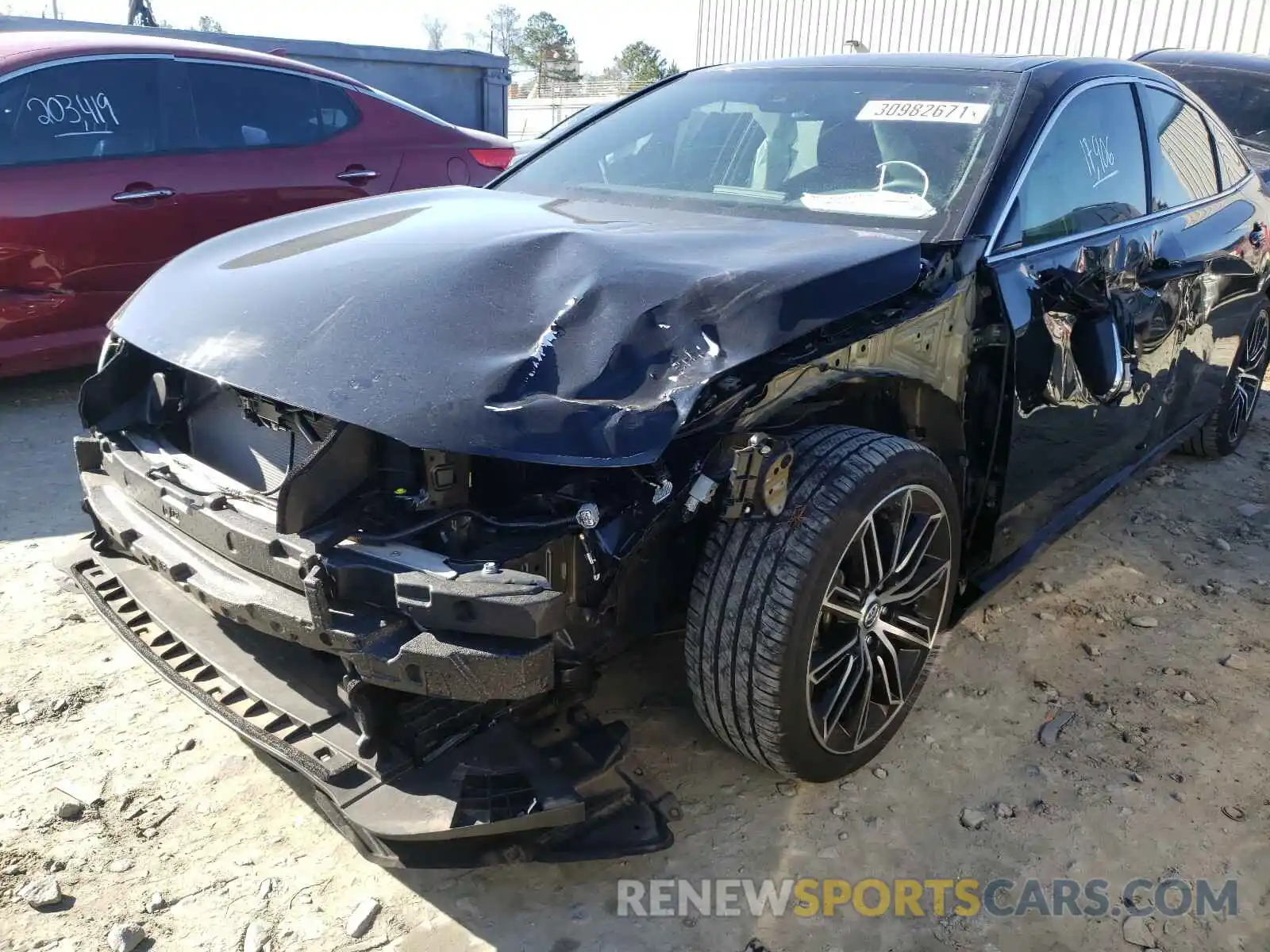 9 Photograph of a damaged car 4T1EZ1FB1LU045242 TOYOTA AVALON 2020