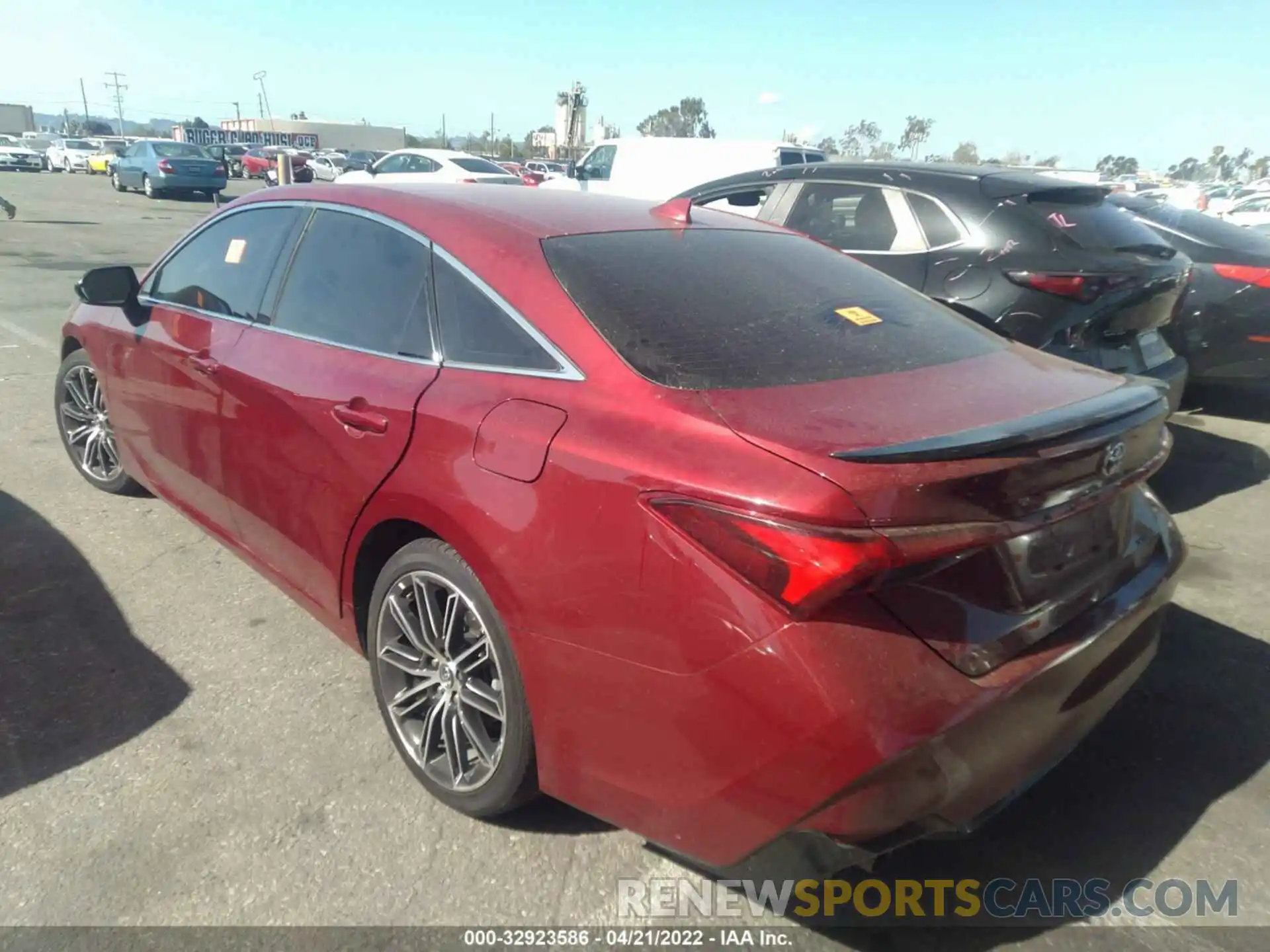 3 Photograph of a damaged car 4T1EZ1FB7LU042023 TOYOTA AVALON 2020