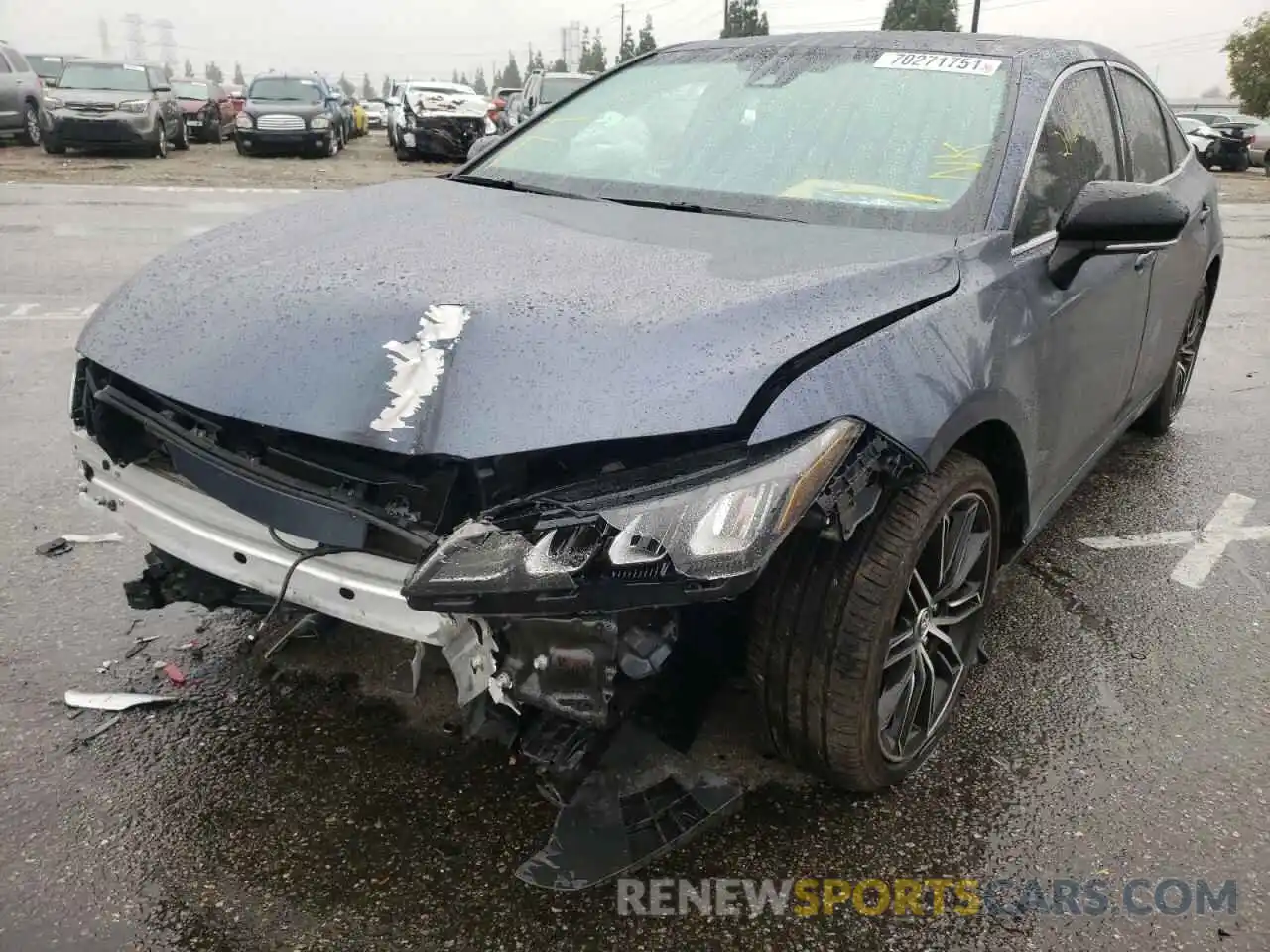 2 Photograph of a damaged car 4T1EZ1FB9LU040094 TOYOTA AVALON 2020