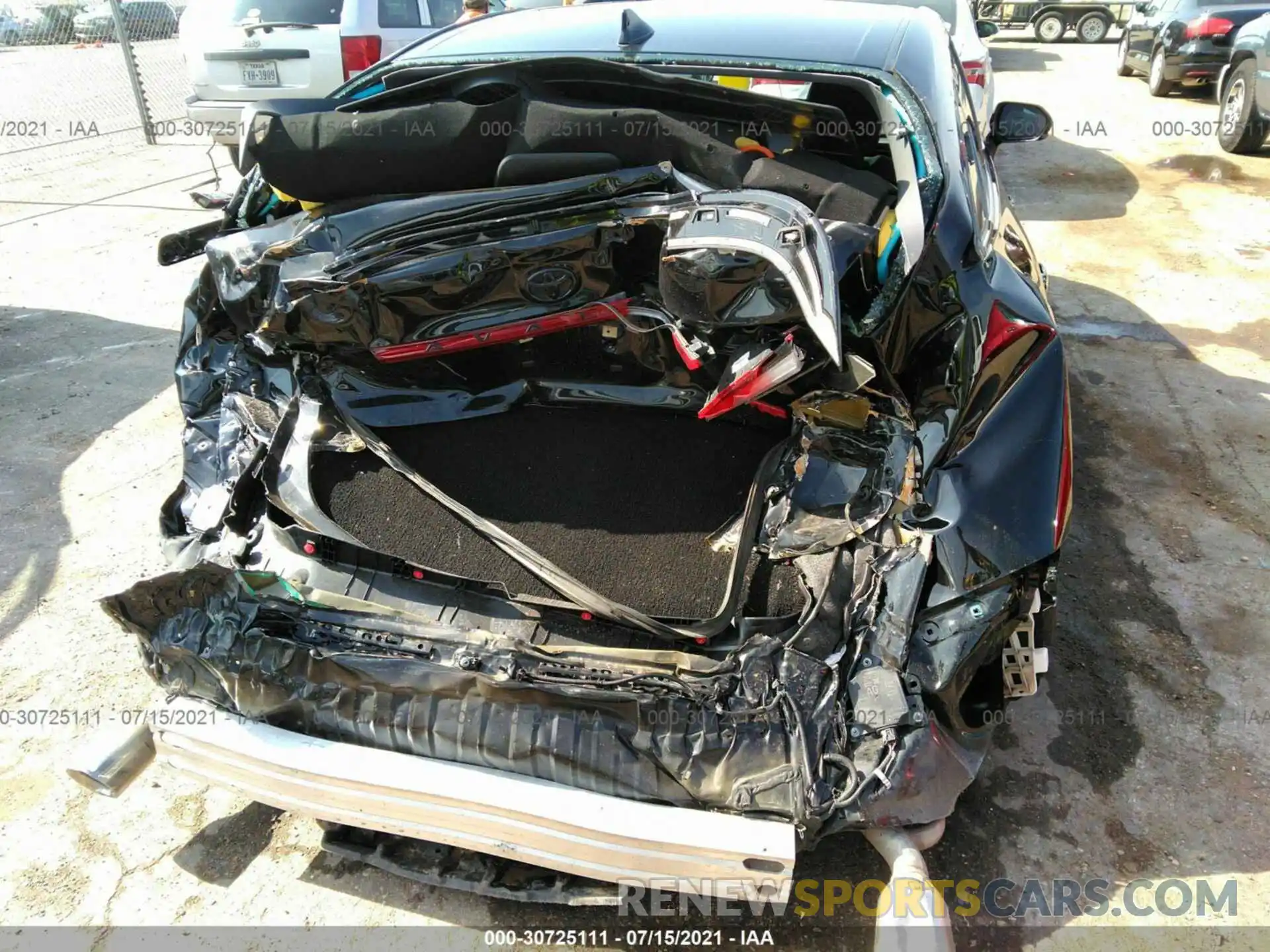 6 Photograph of a damaged car 4T1FZ1FB1LU045259 TOYOTA AVALON 2020