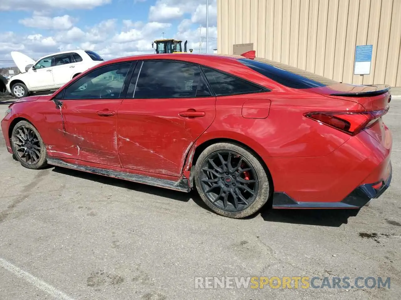 2 Photograph of a damaged car 4T1FZ1FB4LU048897 TOYOTA AVALON 2020