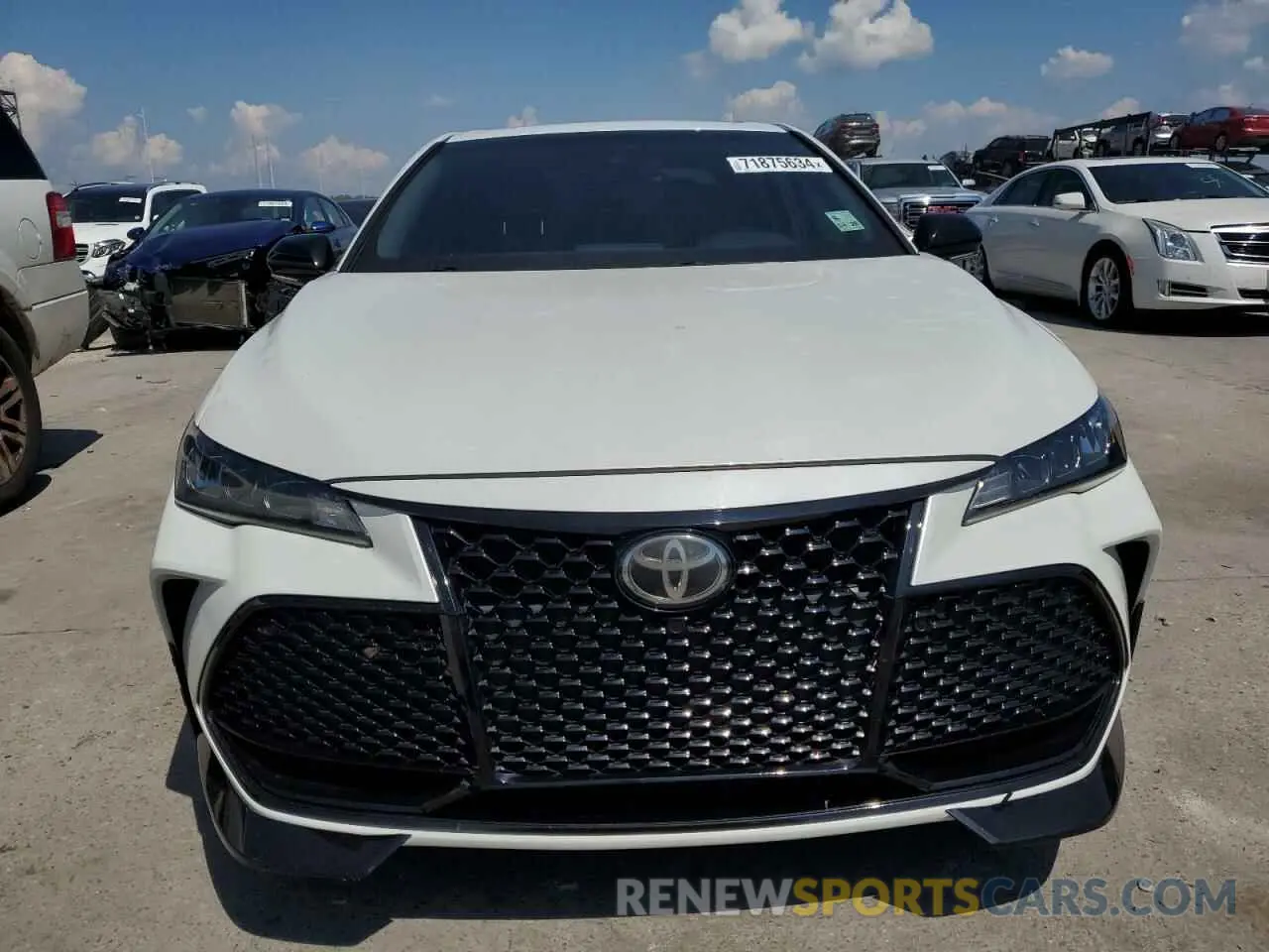 5 Photograph of a damaged car 4T1FZ1FB6LU041580 TOYOTA AVALON 2020