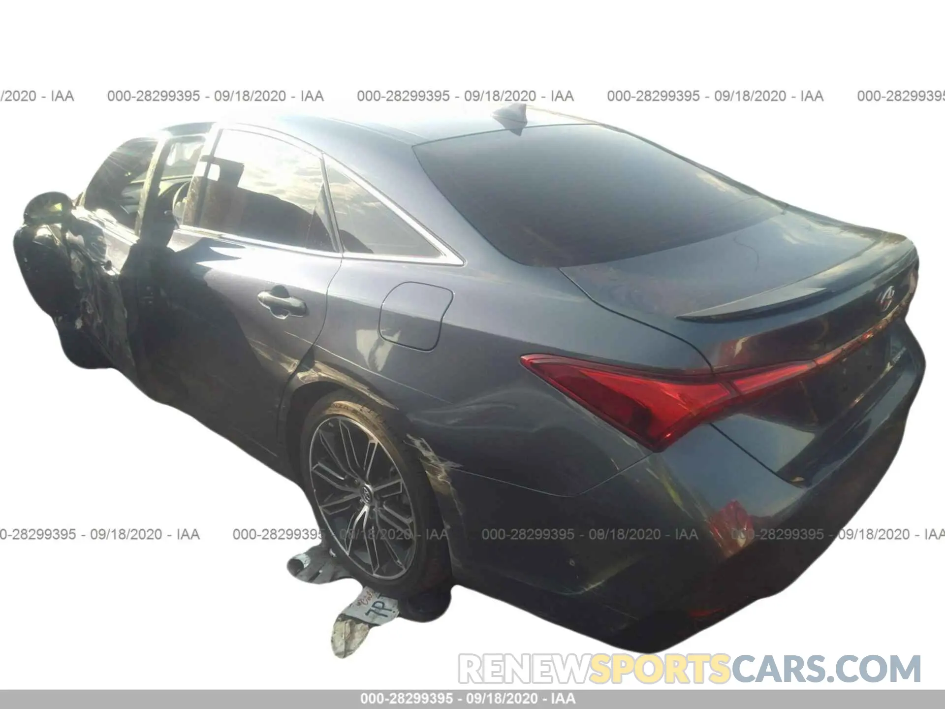 3 Photograph of a damaged car 4T1HZ1FB2LU039348 TOYOTA AVALON 2020