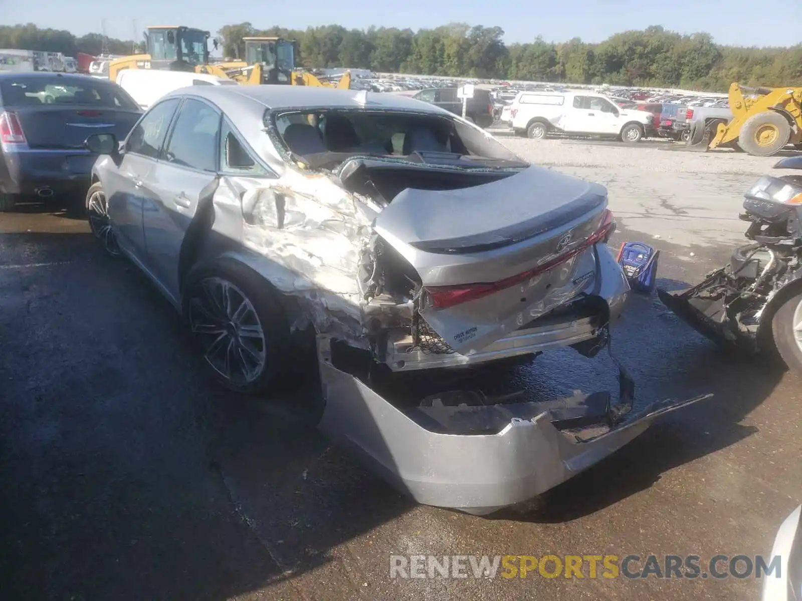 3 Photograph of a damaged car 4T1HZ1FB9LU051349 TOYOTA AVALON 2020