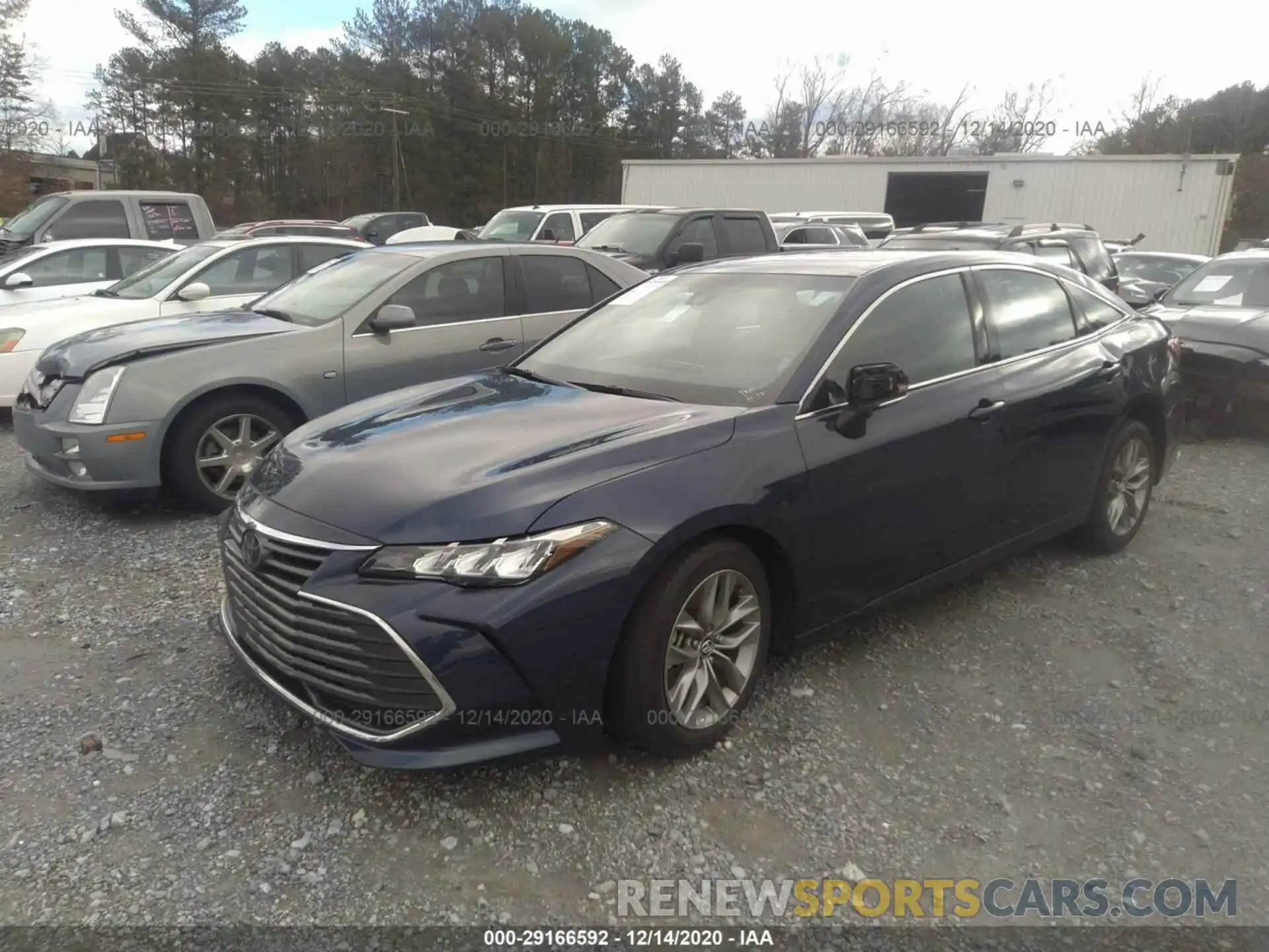 2 Photograph of a damaged car 4T1JZ1FB0LU050480 TOYOTA AVALON 2020