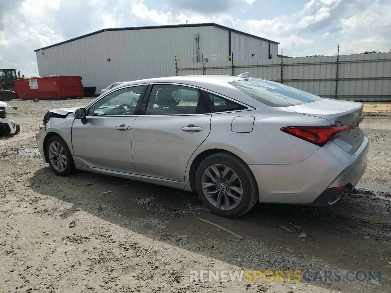 2 Photograph of a damaged car 4T1JZ1FB1LU051637 TOYOTA AVALON 2020