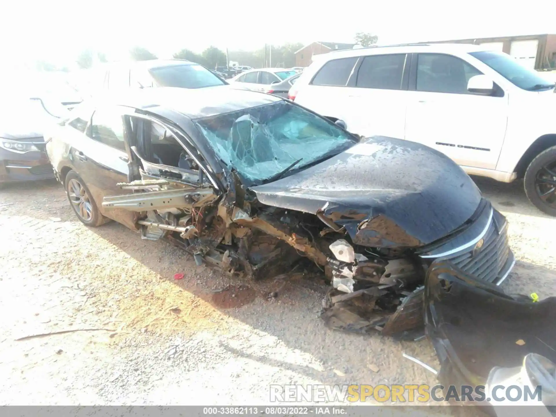 1 Photograph of a damaged car 4T1JZ1FB4LU049087 TOYOTA AVALON 2020