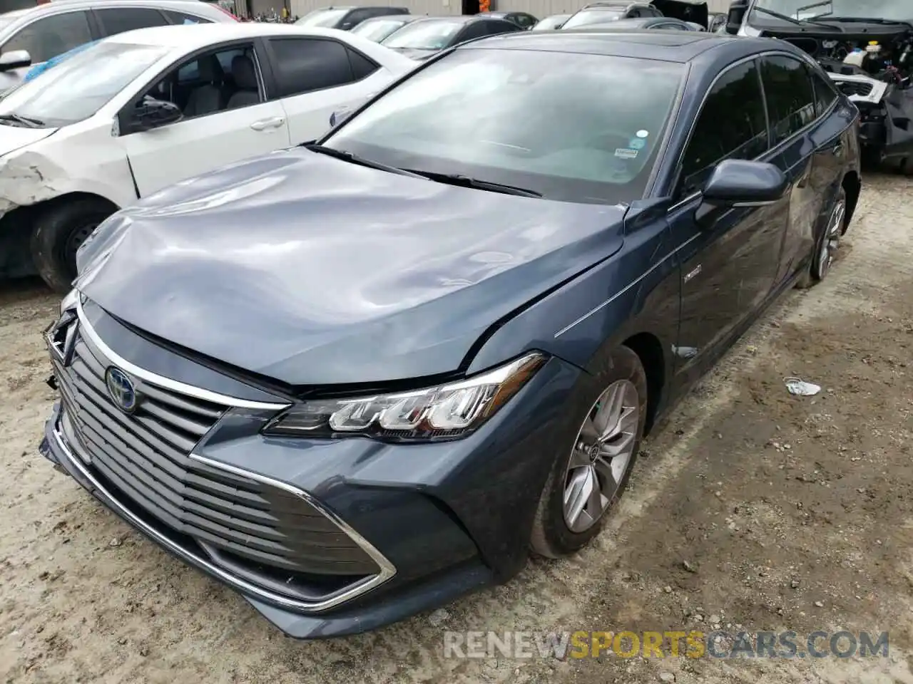 2 Photograph of a damaged car 4T1AA1AB0MU008603 TOYOTA AVALON 2021