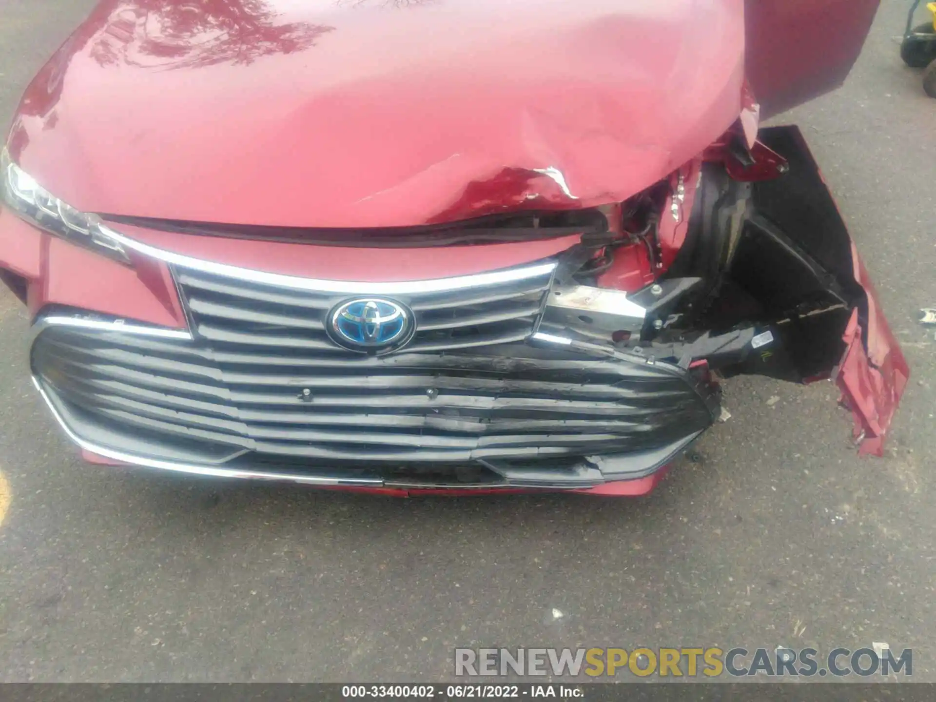 6 Photograph of a damaged car 4T1AA1AB2MU009705 TOYOTA AVALON 2021