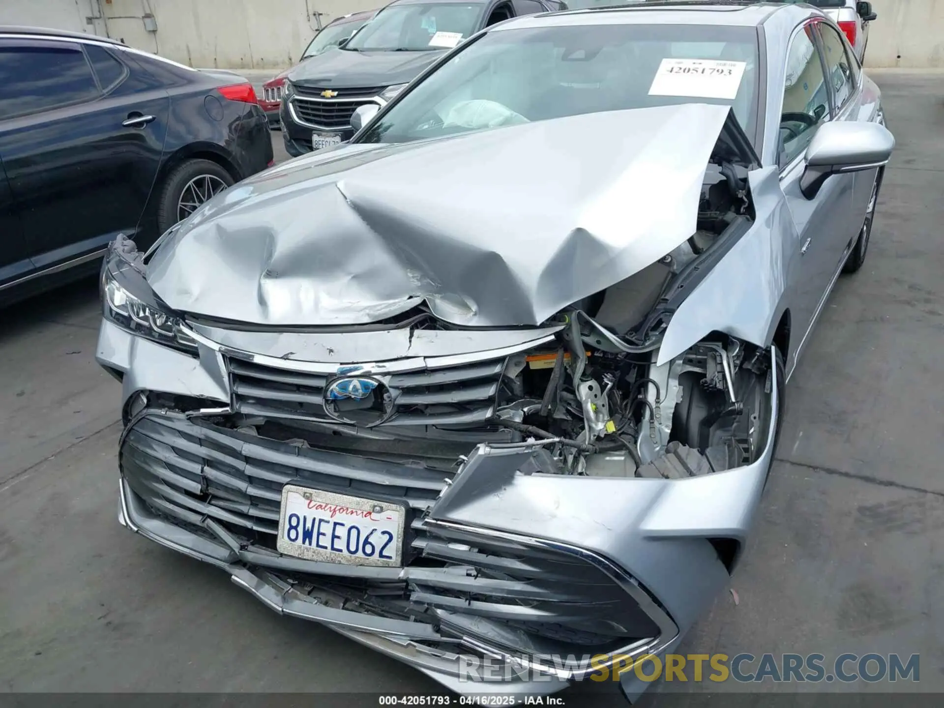 13 Photograph of a damaged car 4T1AA1AB3MU003279 TOYOTA AVALON 2021